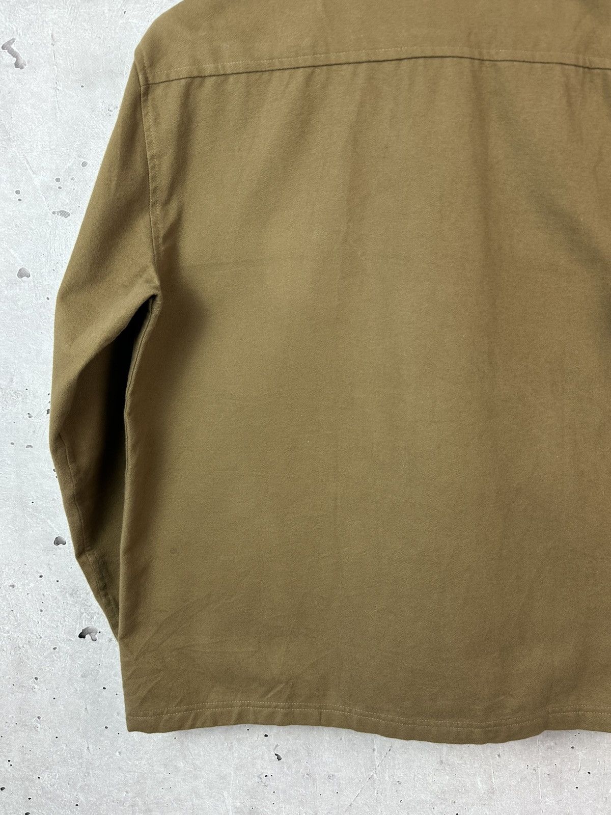 Folk Folk Mustard Patch Pocket Cotton Long Sleeve Light Jacket Size US L / EU 52-54 / 3 - 10 Thumbnail
