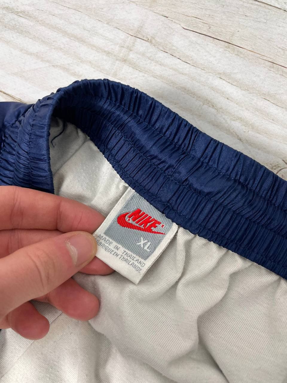 Nike Vintage Nike Nylon Track Pants 80s Swoosh Size US 36 / EU 52 - 5 Thumbnail