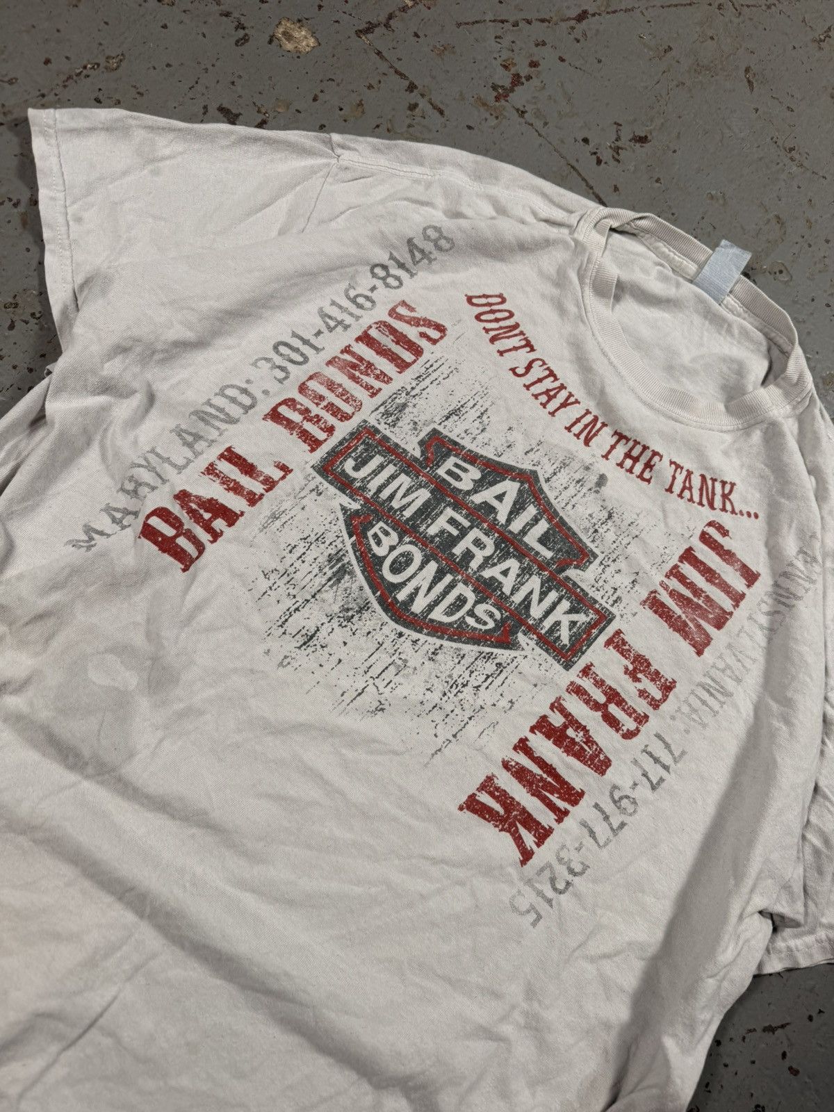 Vintage Vintage Harley Style Bail Gym Tee Size US XL / EU 56 / 4 - 2 Thumbnail