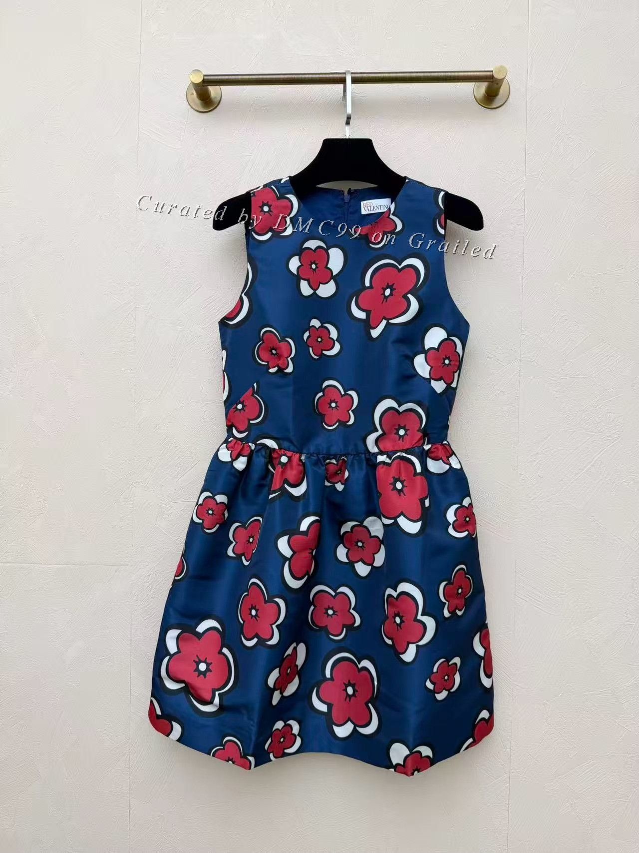 Valentino Valentino Floral Print Sleeveless Dress Size S / US 4 / IT 40 - 1 Thumbnail