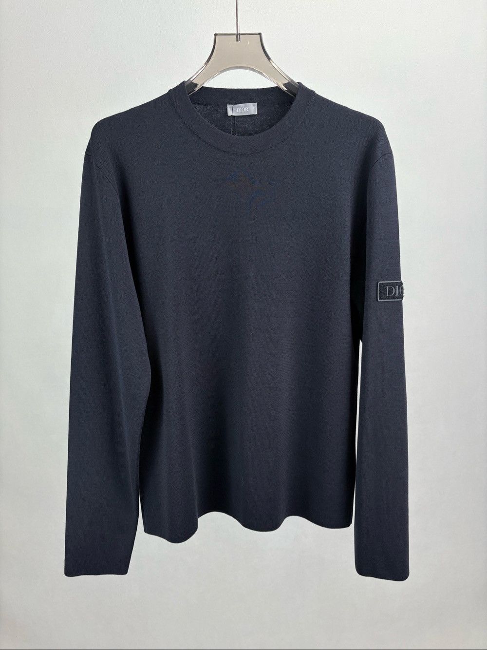 Dior Dior Logo Patch Sweater Size L Size US L / EU 52-54 / 3 - 1 Thumbnail