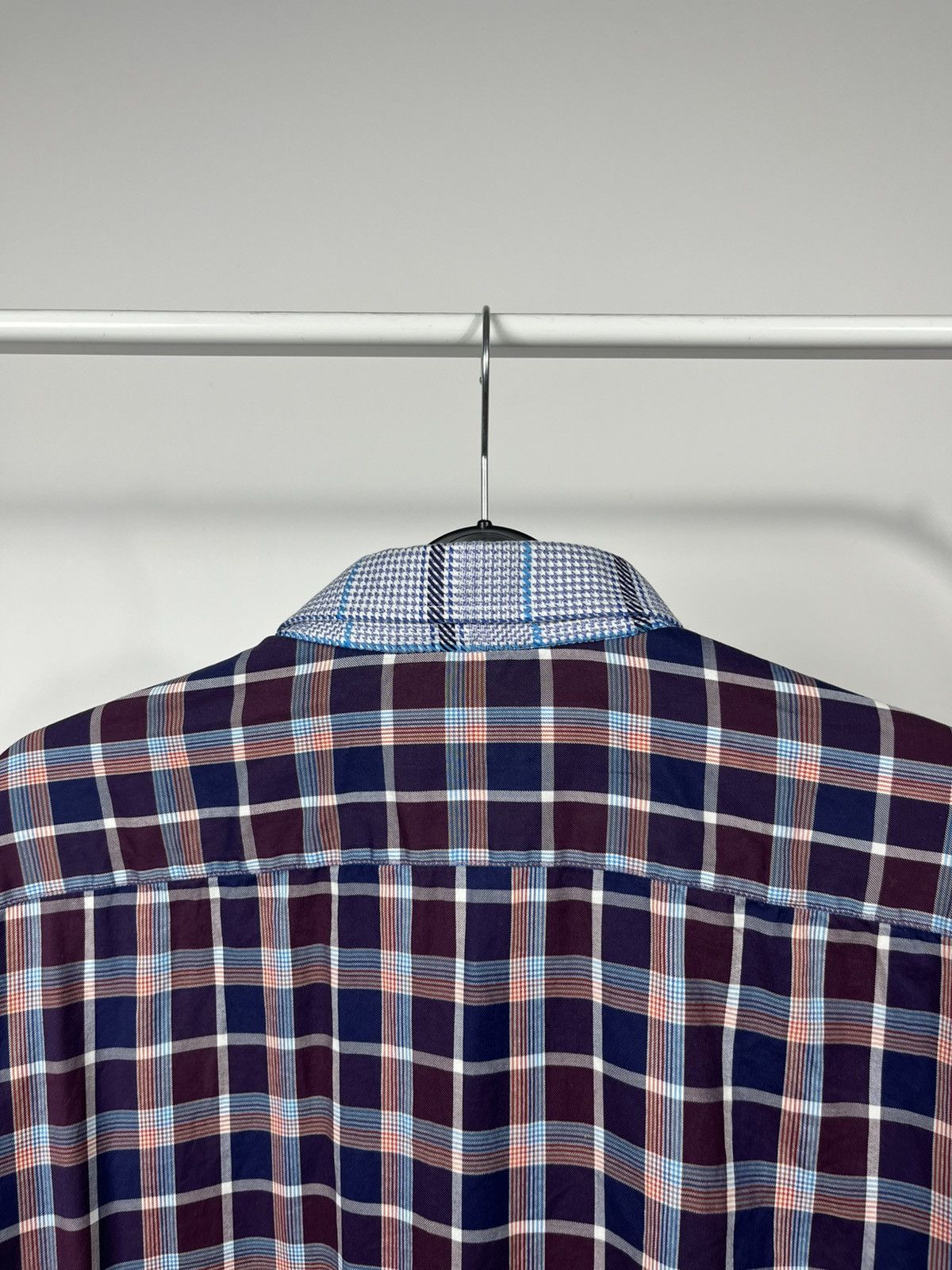 Etro Etro Men’s Plaid Button Down Shirt Made in Italy Long Sleeve Size US M / EU 48-50 / 2 - 10 Thumbnail