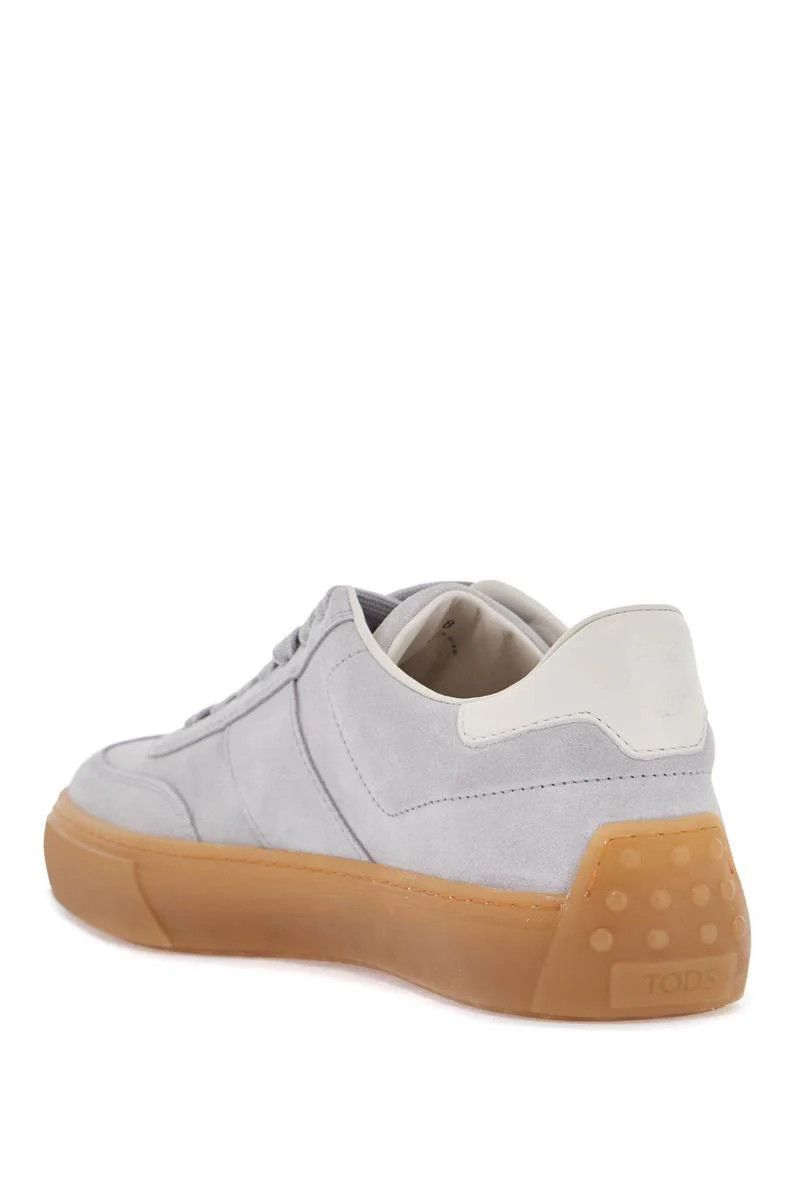 Tod's o1s22i1n0325 Suede Casual Lace-up Shoes in Grey Size US 10 / EU 43 - 3 Thumbnail