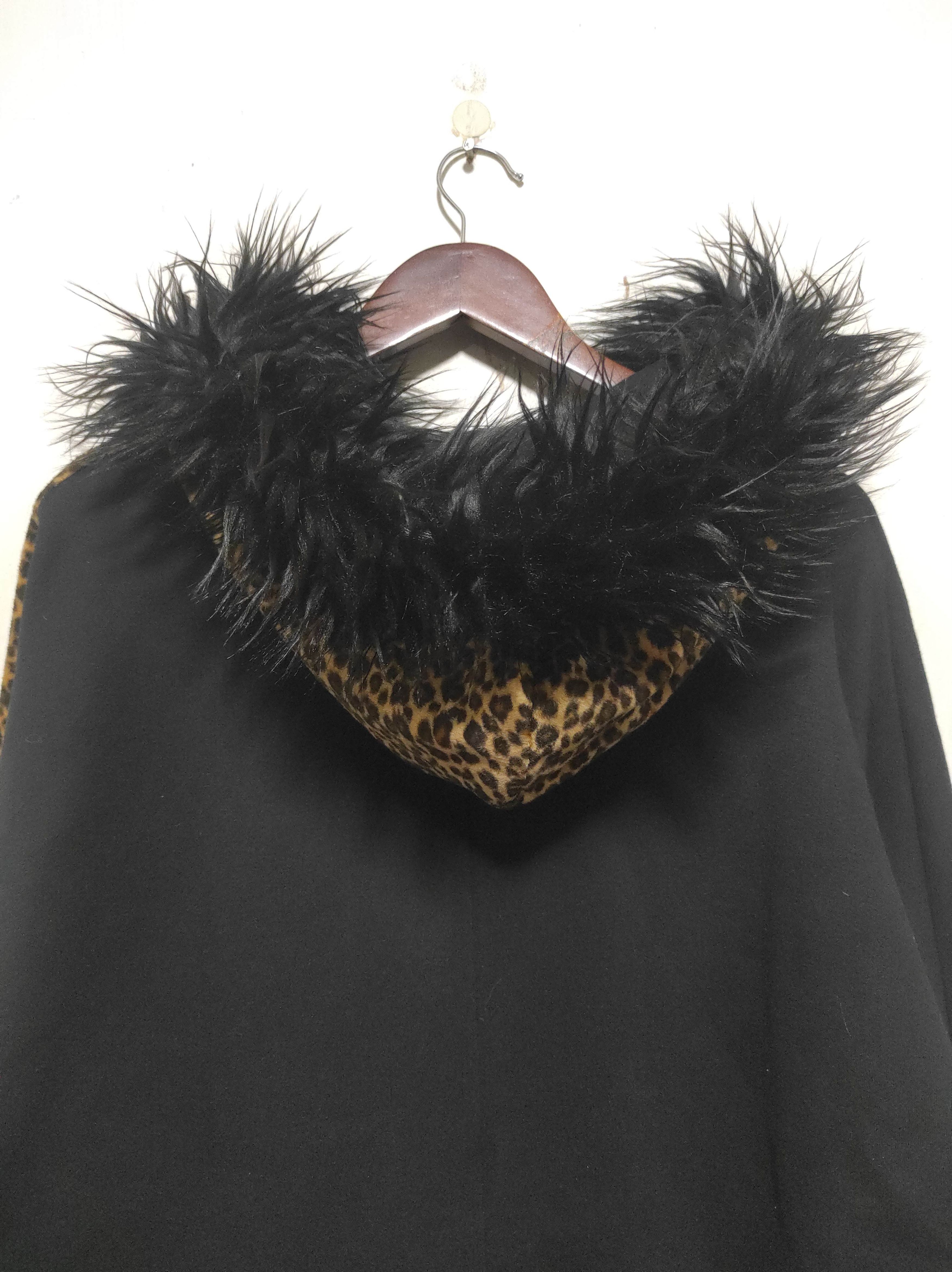 Hysteric Glamour Rock Candy Leopard Zip Fur Hoodie LGB IfSixWasNine style Size US L / EU 52-54 / 3 - 14 Thumbnail