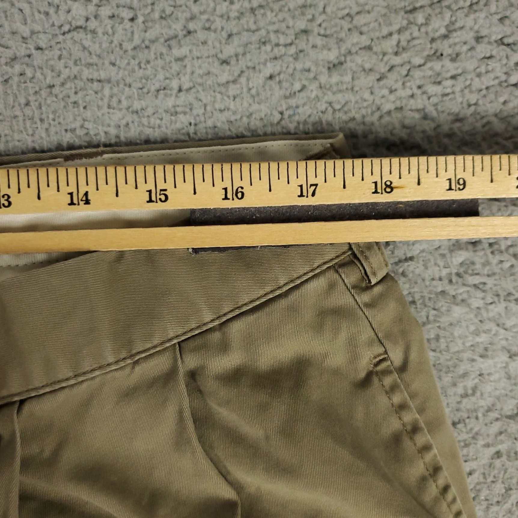 Ralph Lauren Ralph Lauren Chino Pants Mens 38x32 Beige Pleated Comfort Trousers Size US 38 / EU 54 - 3 Thumbnail
