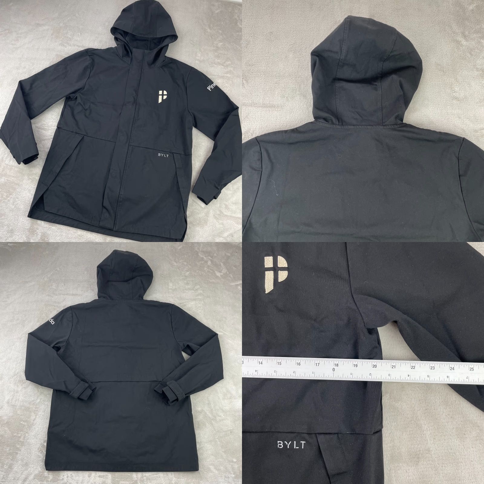Vintage BYLT Elite+ Full-Zip Hoodie Jacket Men M Black Full Zip Magnetic Closure Windbreaker Jacket Mens Size US M / EU 48-50 / 2 - 9 Thumbnail