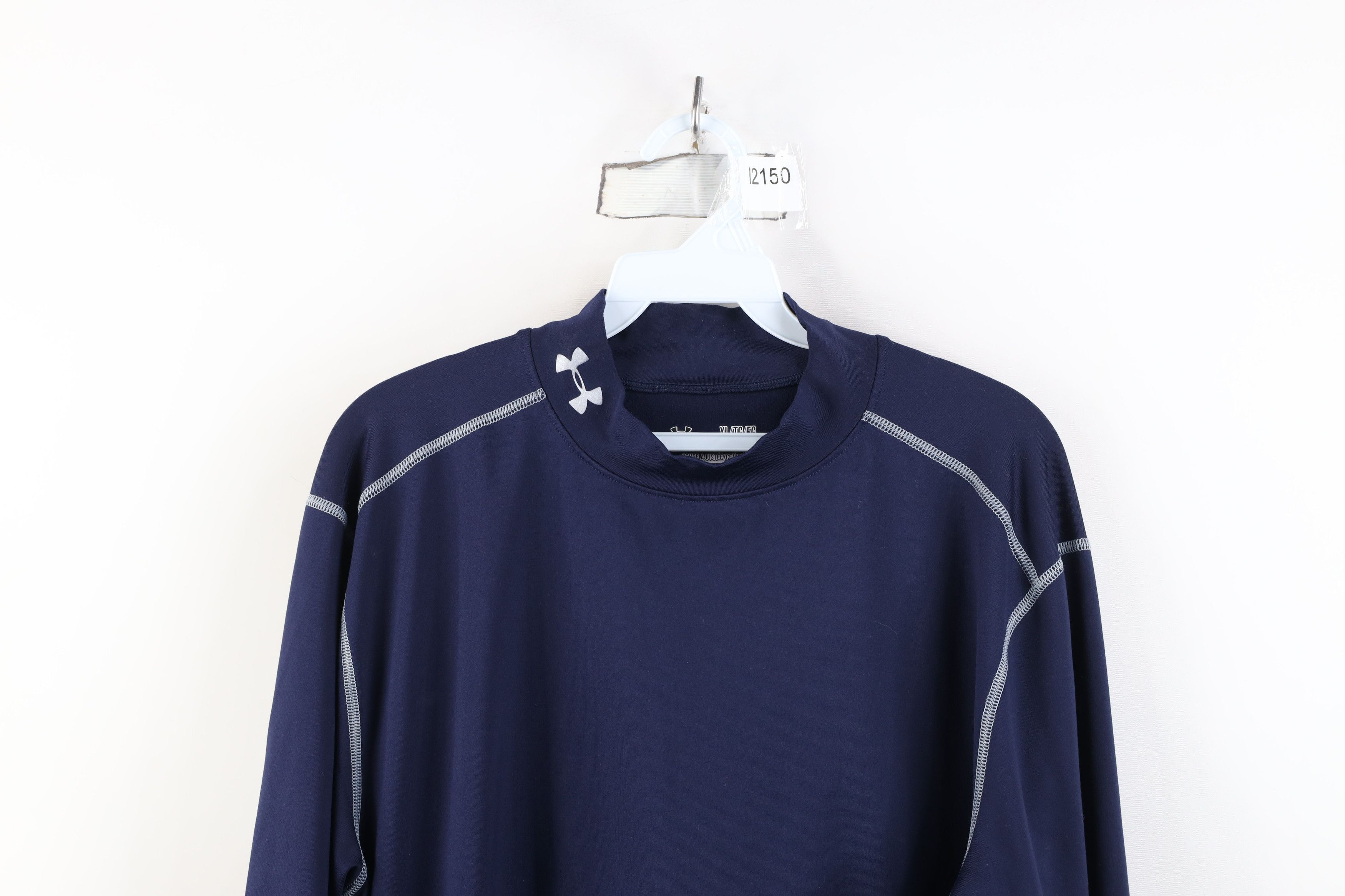 Under Armour Under Armour Compression Mock Neck Long Sleeve T-Shirt Size US XL / EU 56 / 4 - 2 Thumbnail
