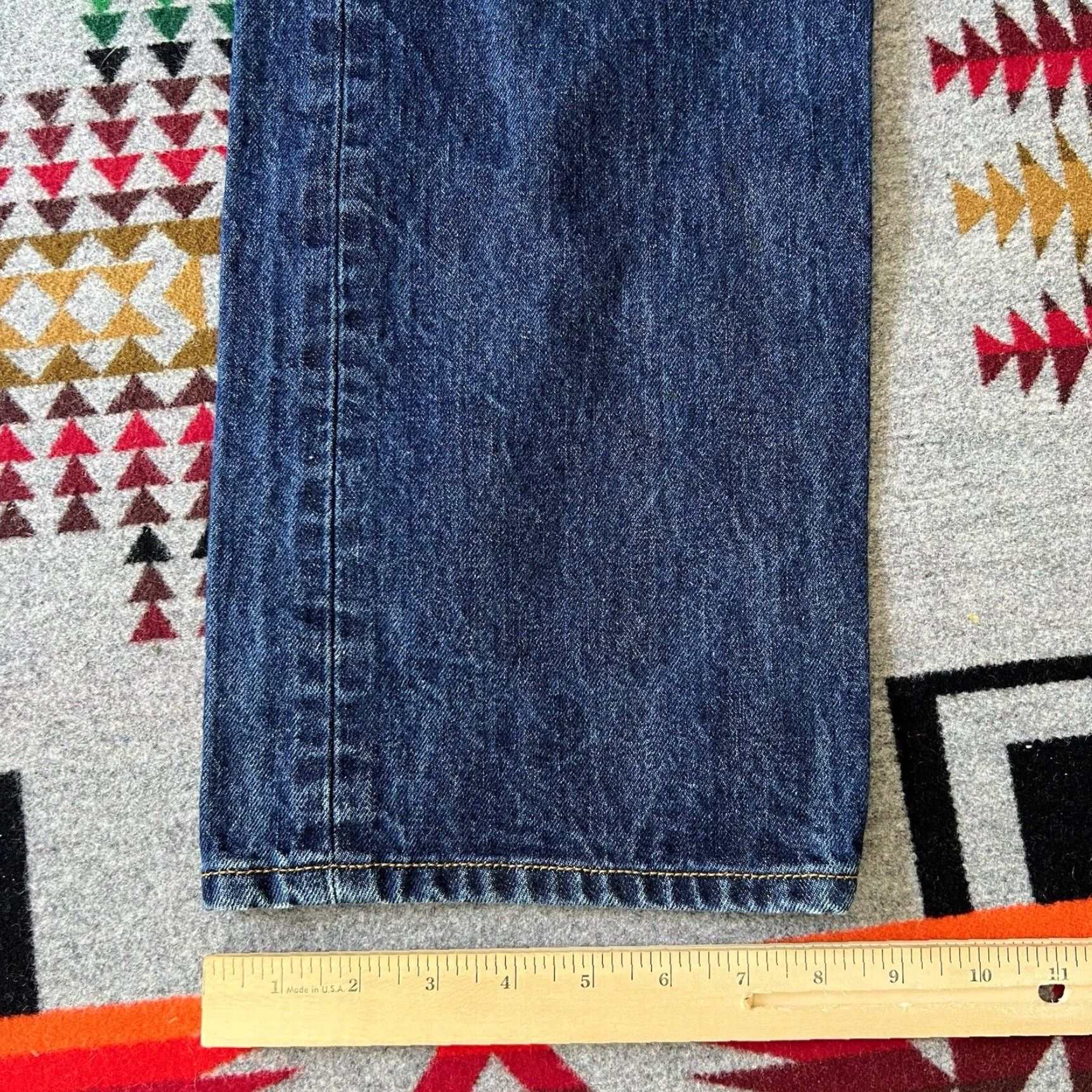 Levi's Vintage Dark Blue Denim Levi's 501 Button Fly 34X29 Size US 34 / EU 50 - 6 Thumbnail