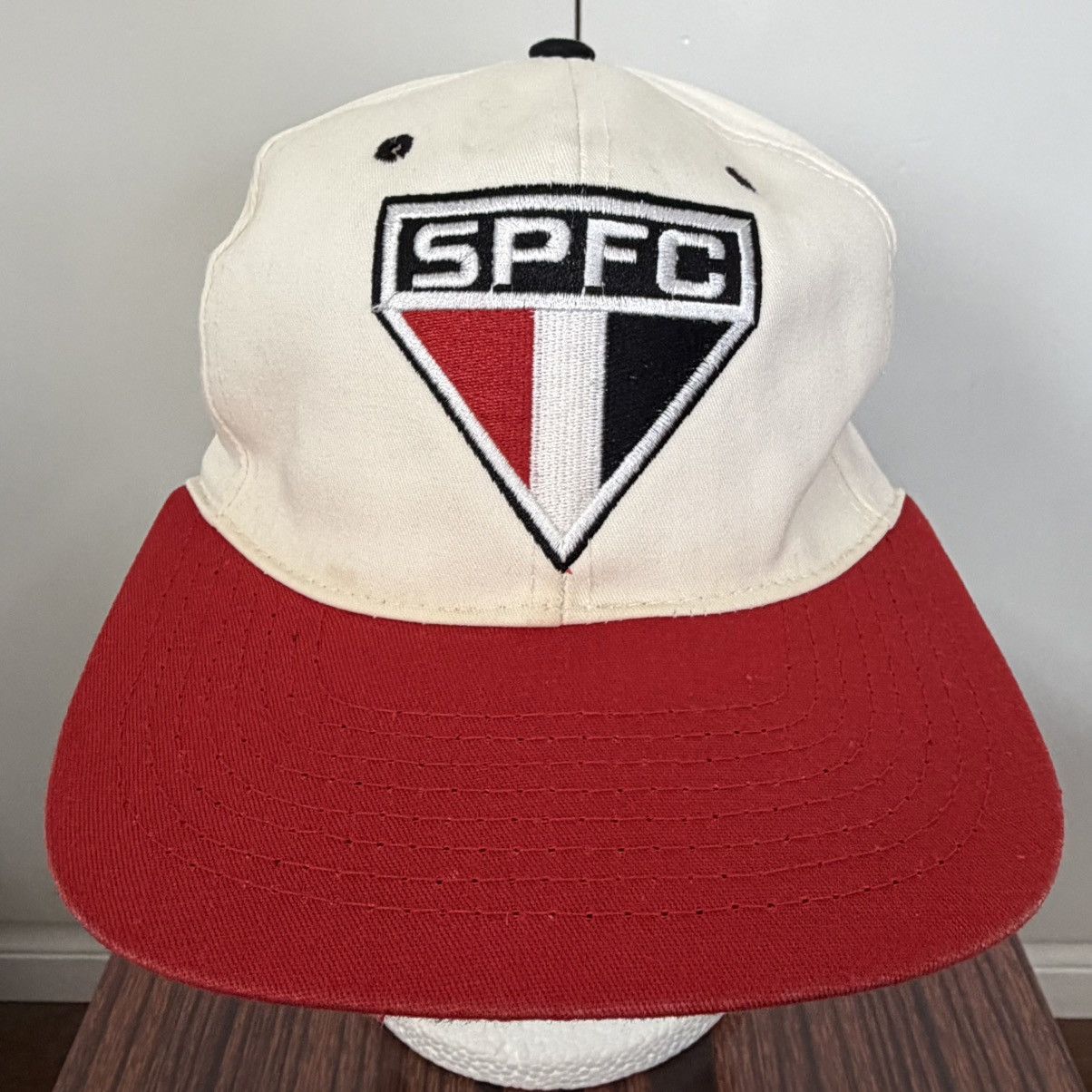 Other SAO PAULO FC SPFC HAT CAP SNAPBACK BRAZIL SOCCER VINTAGE Size ONE SIZE - 2 Thumbnail