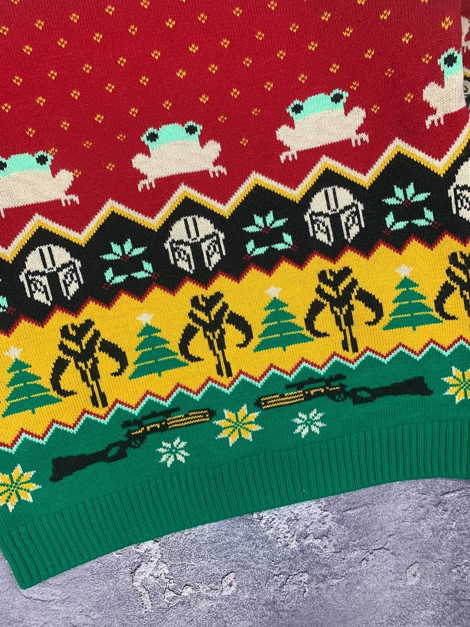 Star Wars Star Wars The Mandalorian Baby Yoda Ugly Christmas Sweater Size US M / EU 48-50 / 2 - 15 Thumbnail