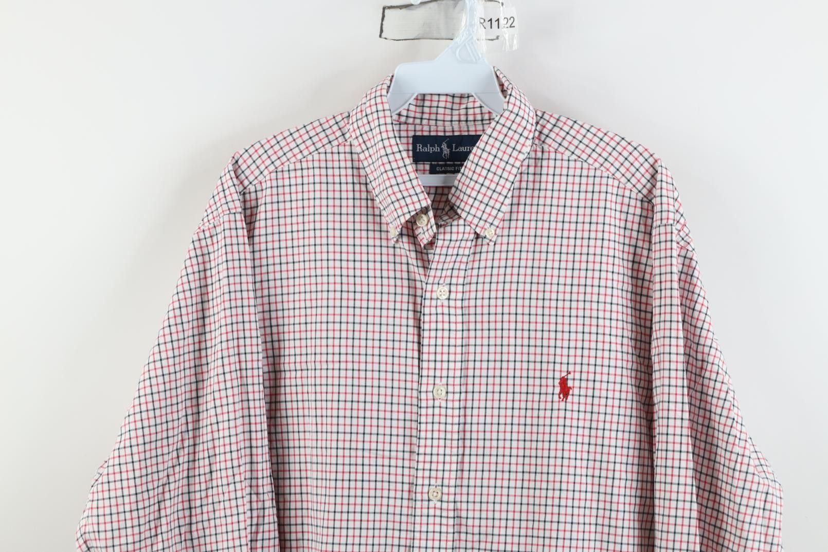 Polo Ralph Lauren Vintage 90s Ralph Lauren Oxford Collared Button Down Shirt Size US L / EU 52-54 / 3 - 2 Thumbnail