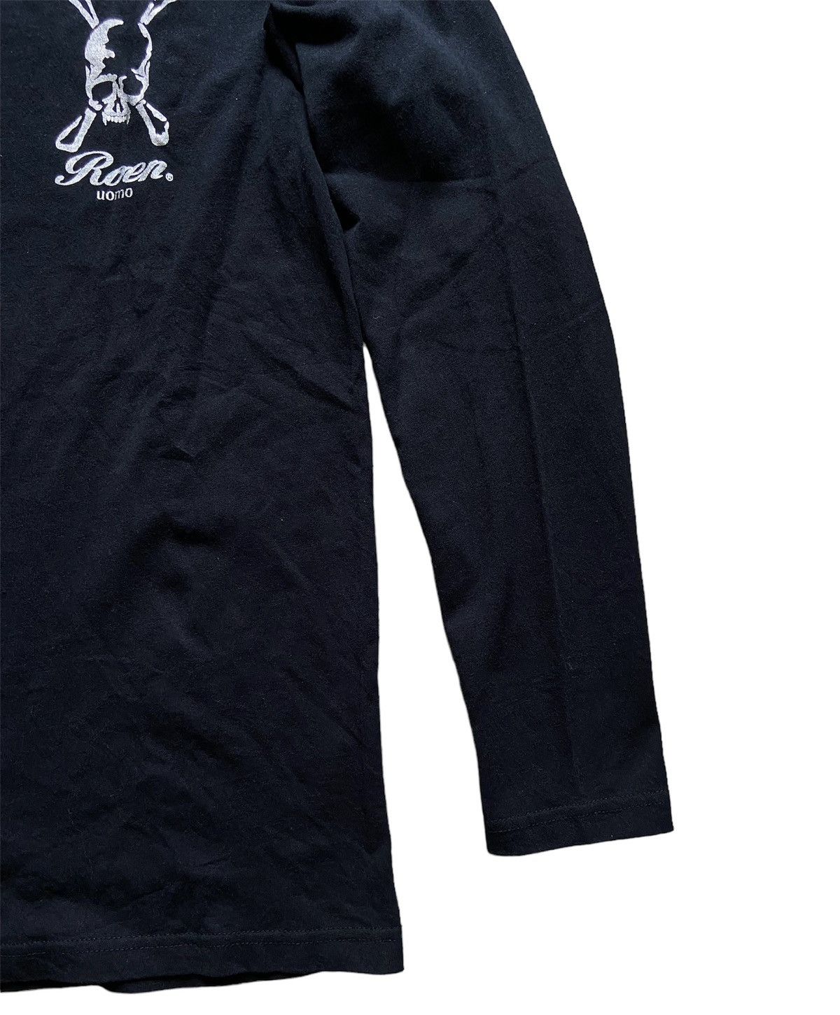 Japanese Brand × Roen Vintage Skeleton Skull Roen Uomo Big Logo Long Sleeve Size US XL / EU 56 / 4 - 3 Thumbnail