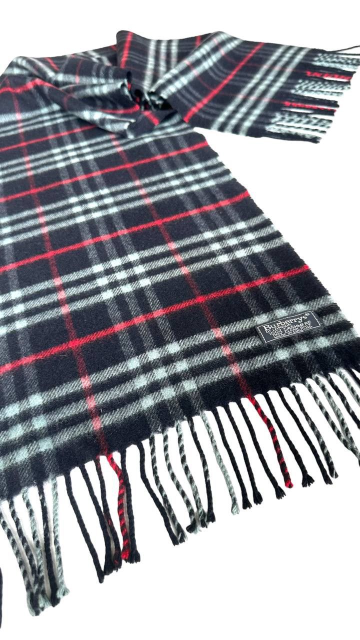Burberry Burberrys Vintage CASHMERE Scarf / Muffler Size ONE SIZE - 5 Thumbnail