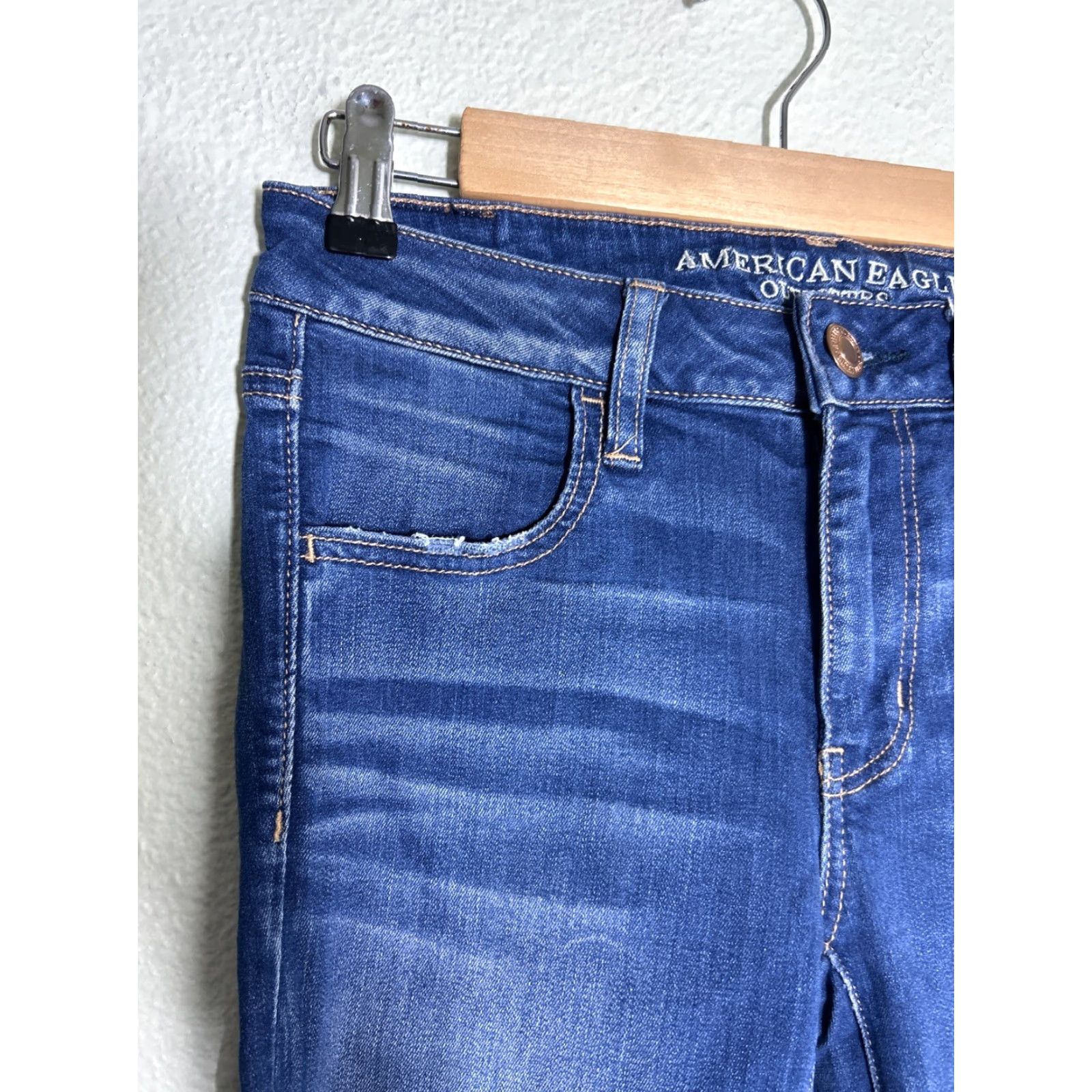 American Eagle Outfitters **American Eagle Outfitters Women Size 6 Darkwash Skinny Jeans 27x29** User: American Eagle Outfitters Women Size 6 Darkwash Skinny Jeans 27x29 Size 30" / US 8 / IT 44 - 4 Thumbnail
