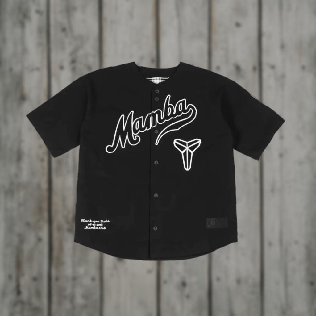 Nike Kobe Bryant Baseball Jersey Mens XL Black Mamba 24 Sports