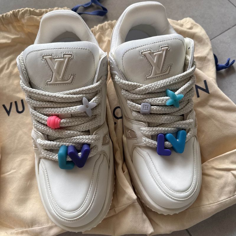 Louis Vuitton Louis Vuitton Trainer Maxi Low-Top Sneakers -2508 Size US 11 / EU 44 - 2 Thumbnail