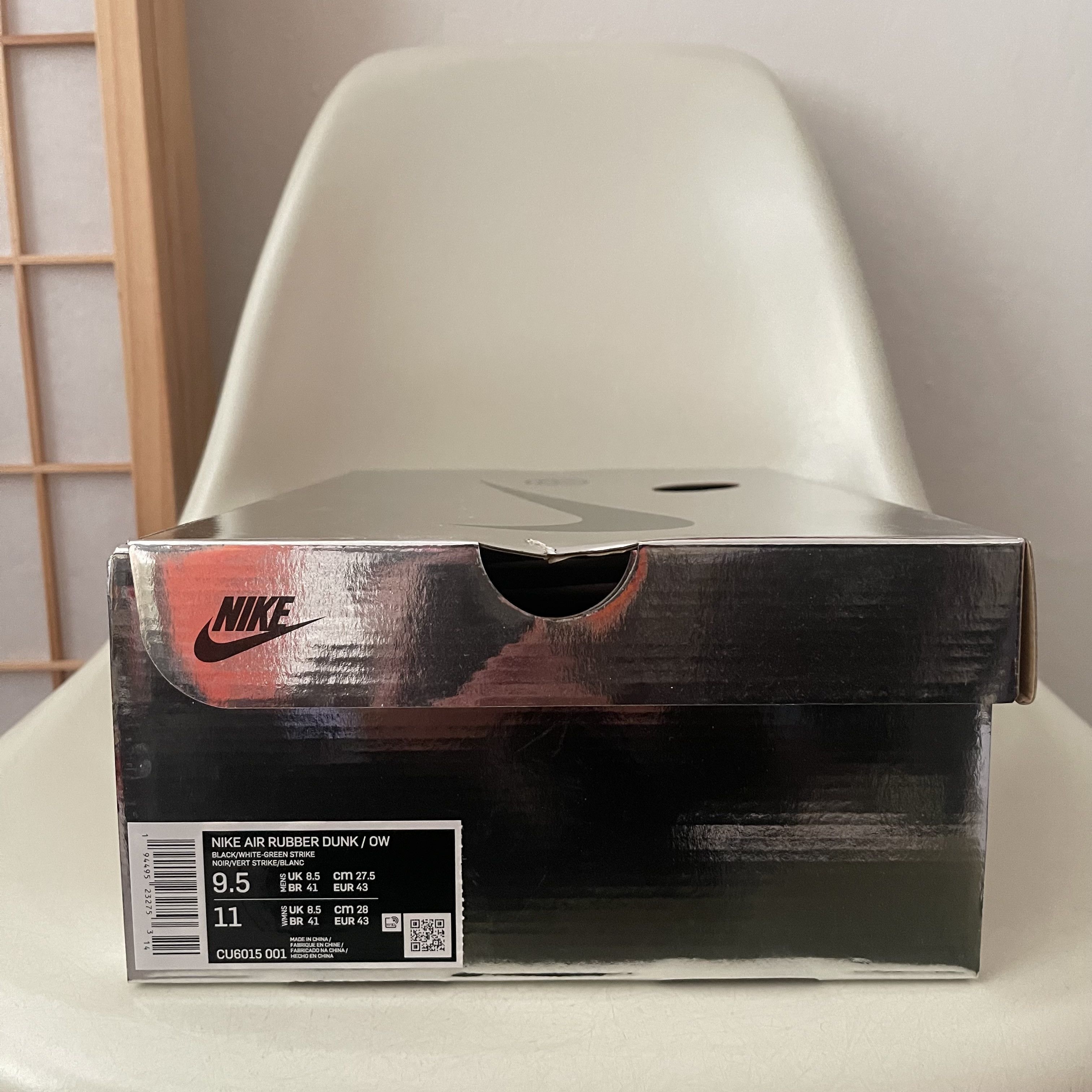 Nike × Off-White Air Rubber Dunk Green Strike NEW Size US 9.5 / EU 42-43 - 9 Thumbnail