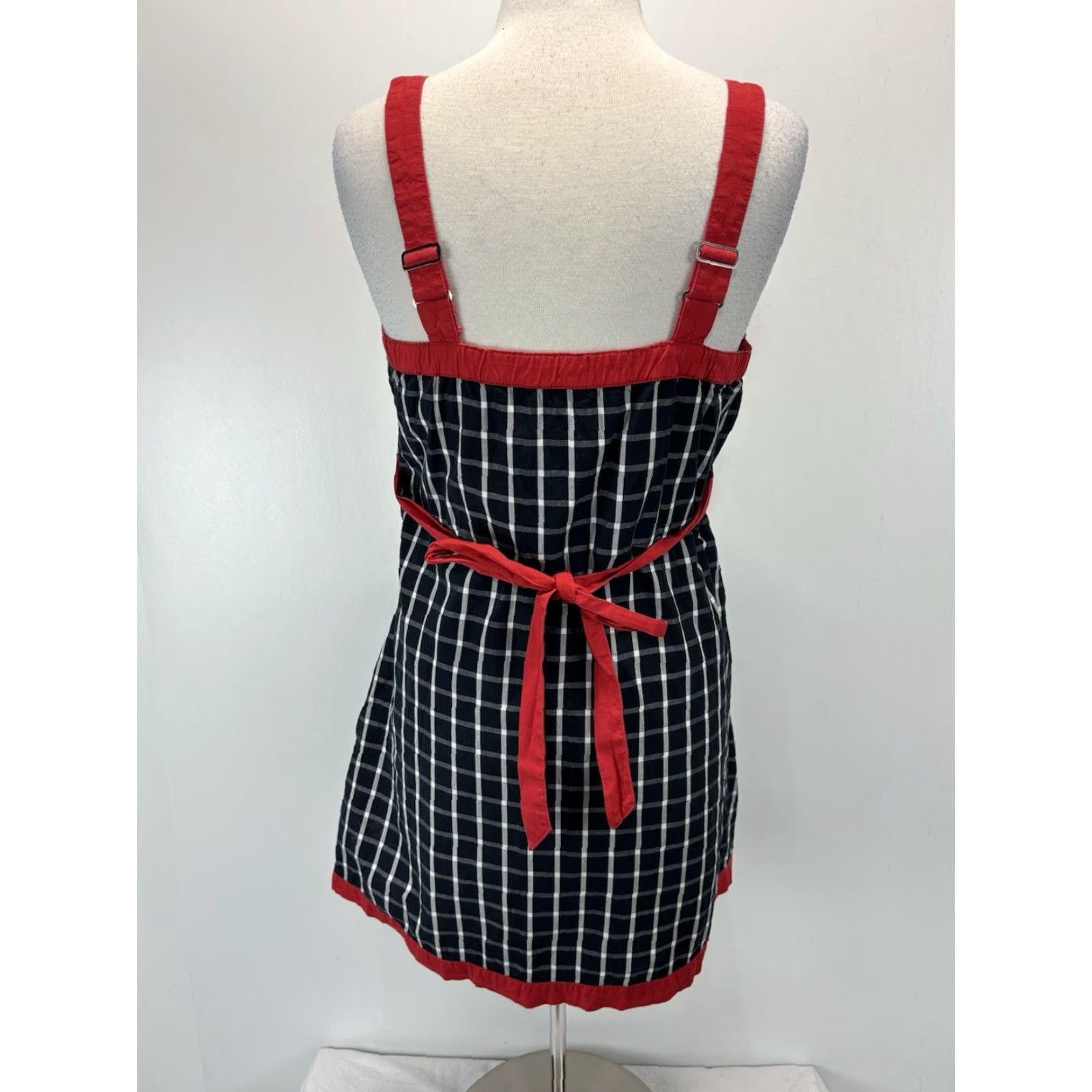 Vintage VINTAGE Columbia University Georgia Dress Women's Large Sleeveless Casual A-Line Cotton Black White UGA University Size L / US 10 / IT 46 - 3 Thumbnail