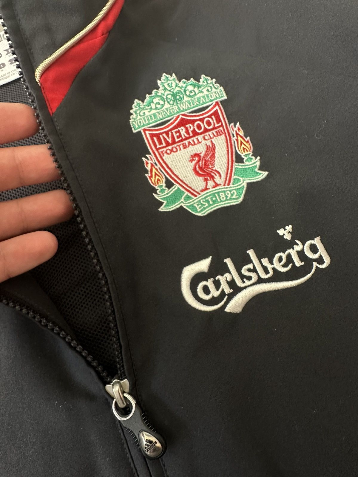 Adidas Adidas Liverpool Vintage 2008-2009 Tracksuit Galsberg hype Size US M / EU 48-50 / 2 - 7 Thumbnail