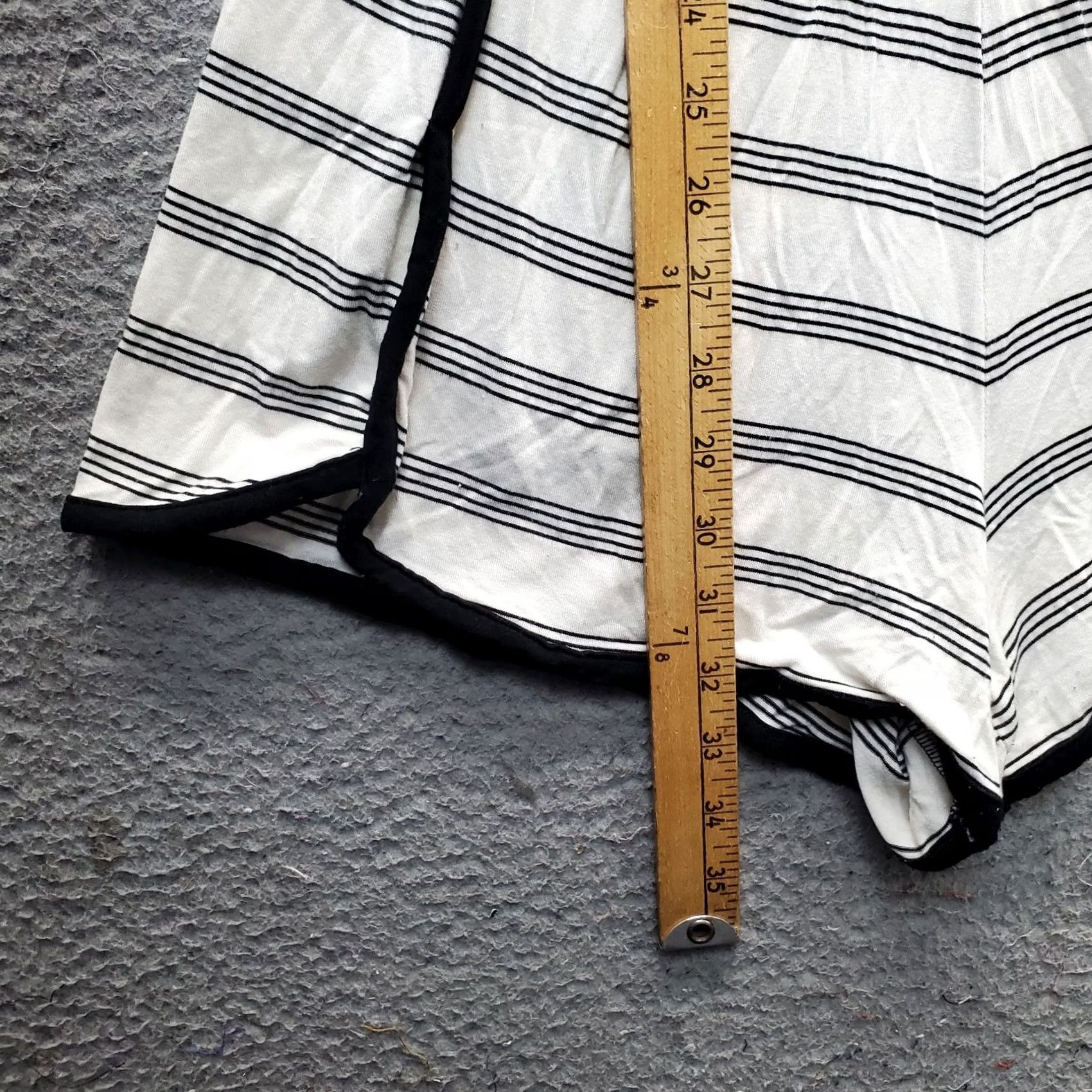 American Eagle Outfitters American Eagle Outfitters Romper Womens S Multicolor Striped Cinch Back Size 28" / US 6 / IT 42 - 3 Thumbnail
