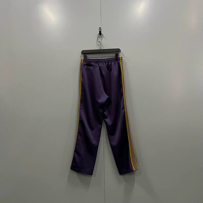 Needles Needles Purple Striped Straight Pants - dmc Size US 26 / EU 42 - 1 Thumbnail