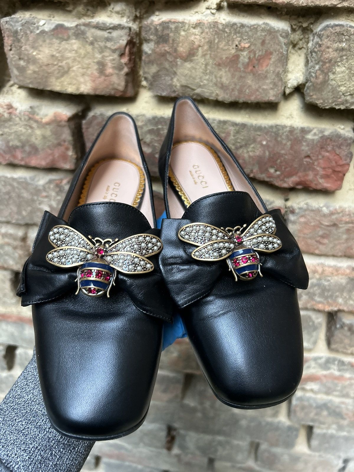 Bee gucci loafers on sale