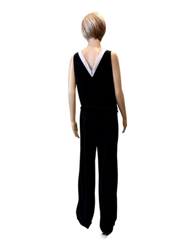 Lauren Ralph Lauren Lauren Ralph Lauren Black Wide Leg Jumpsuit – Size 1X Size 40" / US 18 - 2 Thumbnail