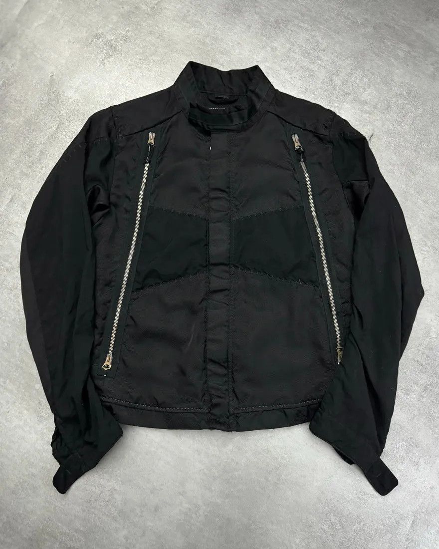 Marithe + Francois Girbaud × Vintage Marithe + François Girbaud Ultimate Zippers Black Jacket Size US XS / EU 42 / 0 - 1 Thumbnail