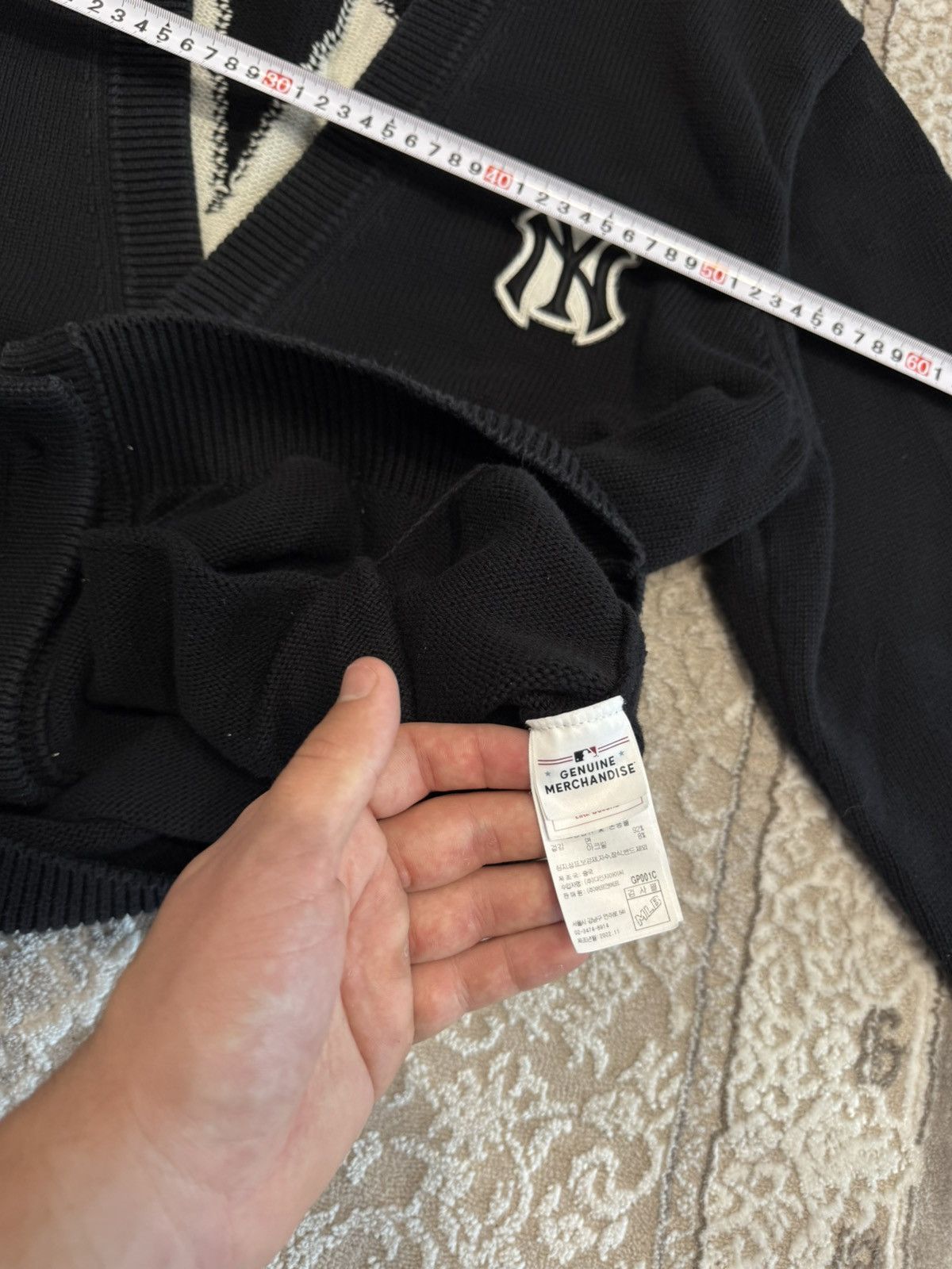 New York Yankees Vintage MLB New York Yankees Kith Style Y2K Cardigan Sweater Size US XL / EU 56 / 4 - 8 Thumbnail