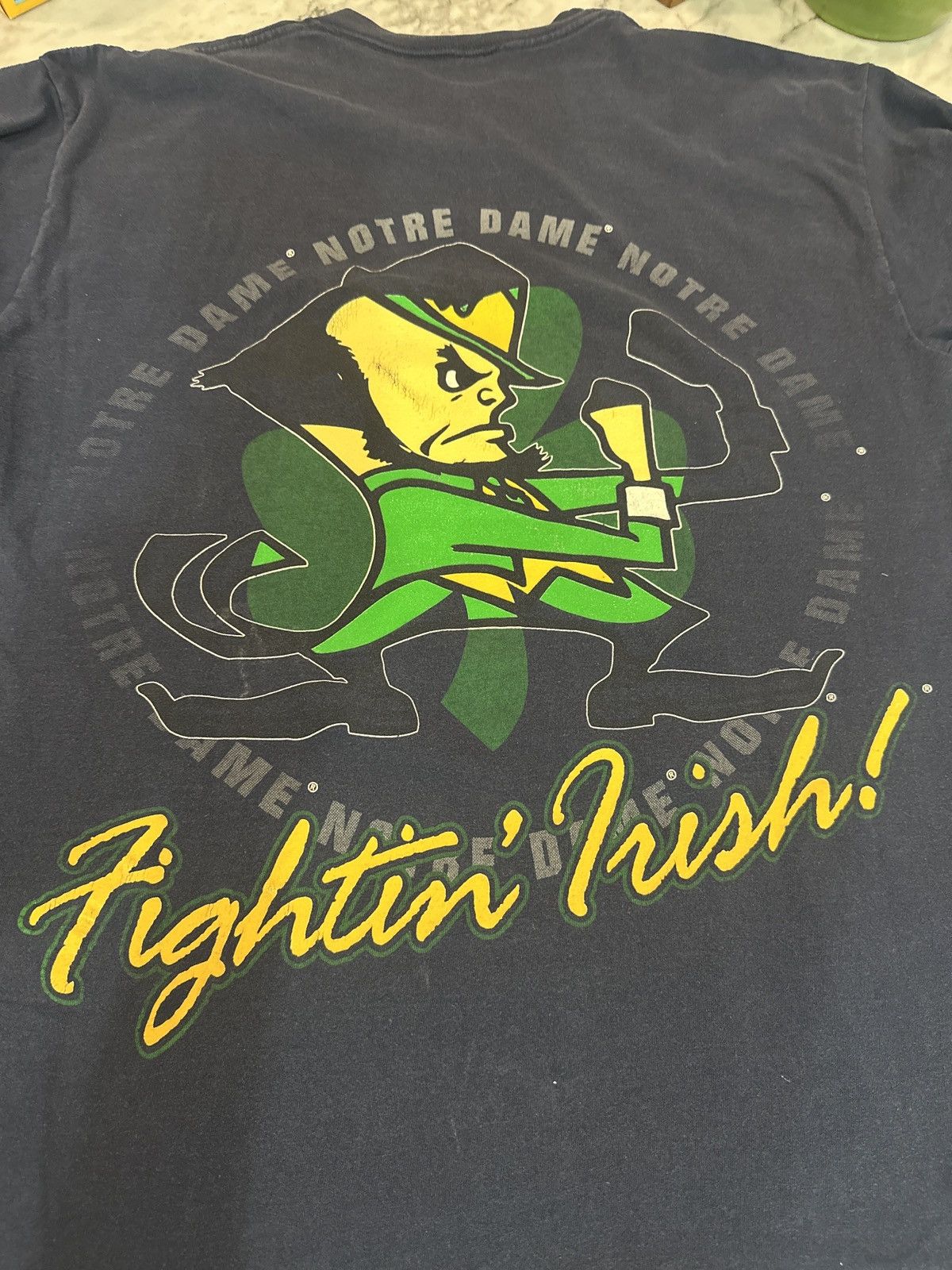 Other Vintage Notre Dame Fightin’ Irish Two-Sided Tee USA L Size US L / EU 52-54 / 3 - 2 Thumbnail