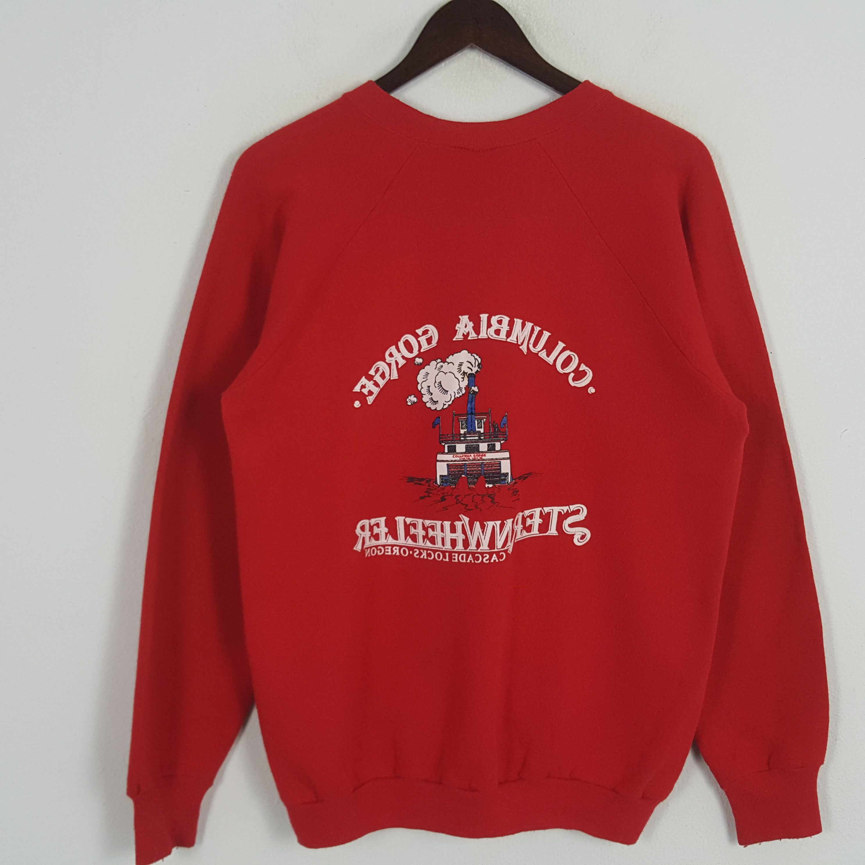 Columbia × Vintage Vintage COLUMBIA GORGE STERNWHELER Sweatshirt Size US M / EU 48-50 / 2 - 4 Thumbnail