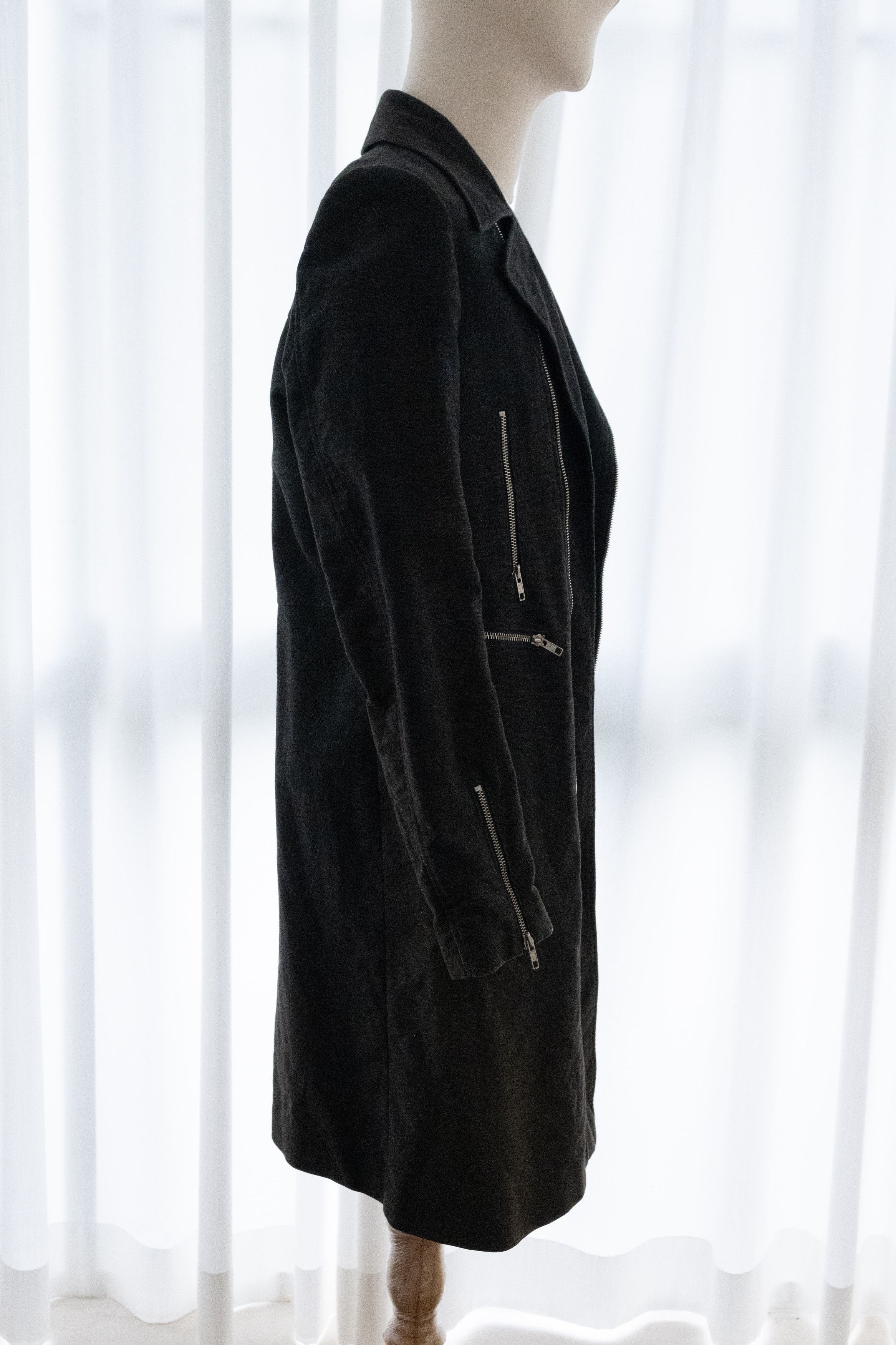 Raf Simons AW1998 Raf Simons “Radioactivity” Biker Coat Size US M / EU 48-50 / 2 - 8 Thumbnail