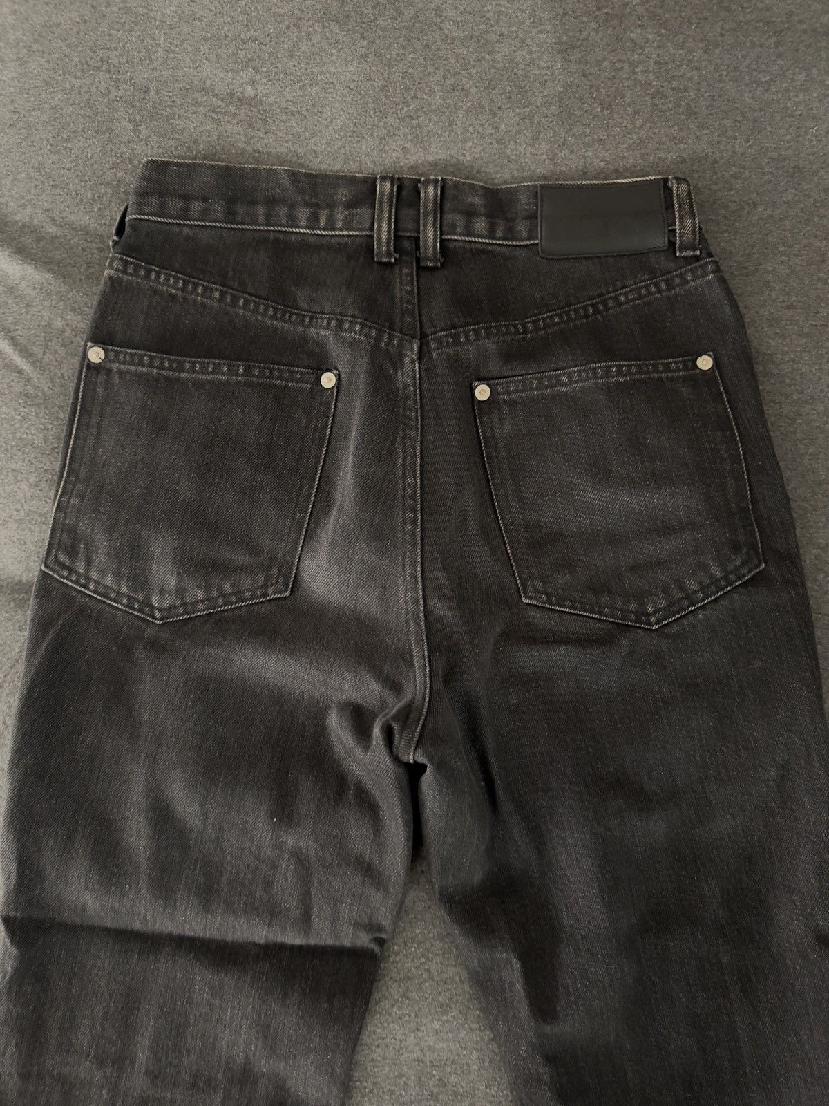 JOHN LAWRENCE SULLIVAN JOHNLAWRENCESULLIVAN Rigid denim zipped pants Size US 28 / EU 44 - 3 Thumbnail