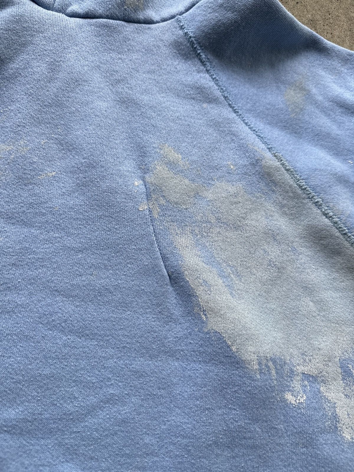 Vintage Thrashed Faded Distressed Painted Sweatshirt ERD Grunge ERL Size US L / EU 52-54 / 3 - 10 Thumbnail