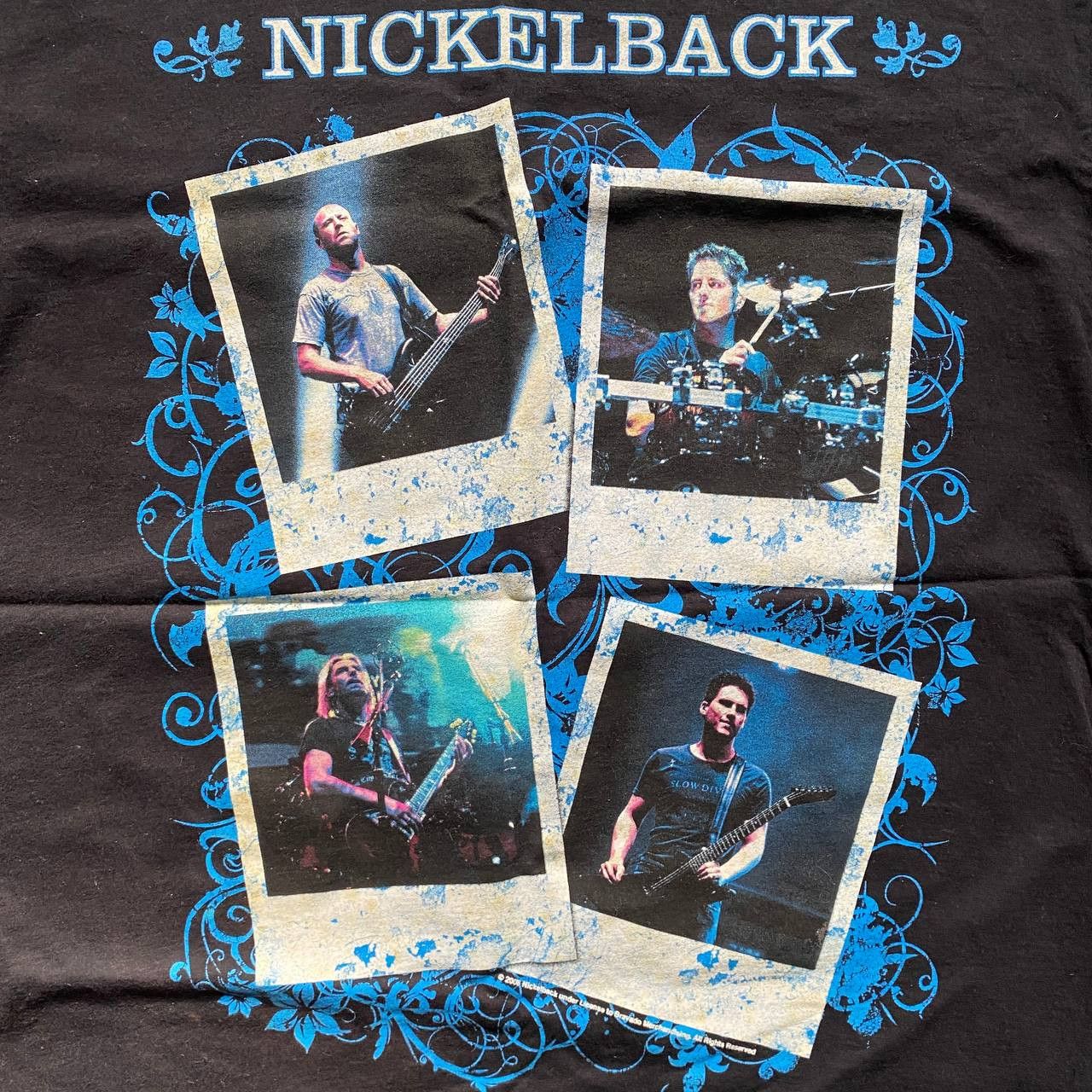 Band Tees VINTAGE Y2K NICKELBACK TOUR AMAZING RARE T SHIRT 31 Size US L / EU 52-54 / 3 - 5 Thumbnail