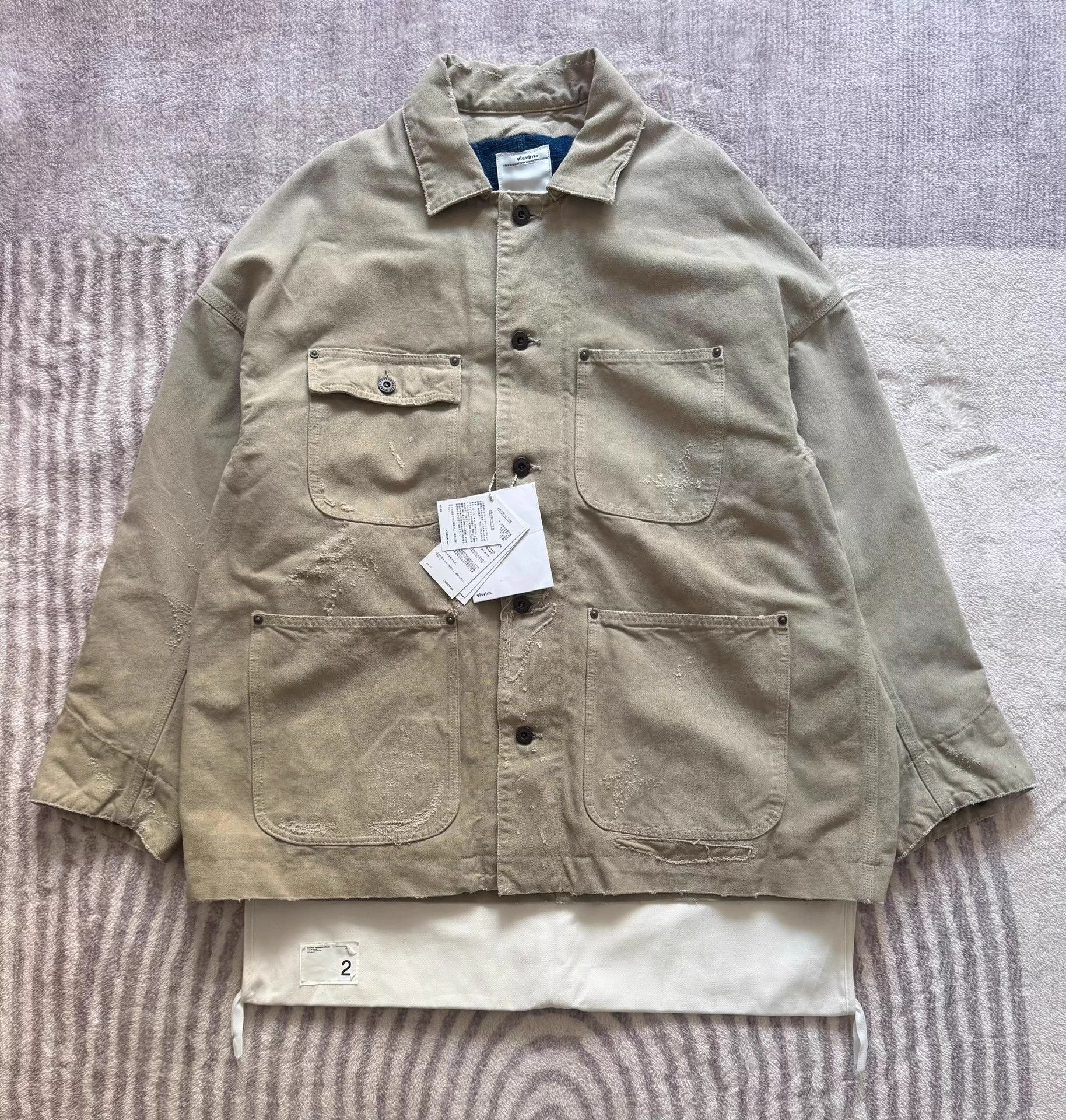 Visvim VISVIM 25AW COVERALL DMGD G.CORDS | Grailed