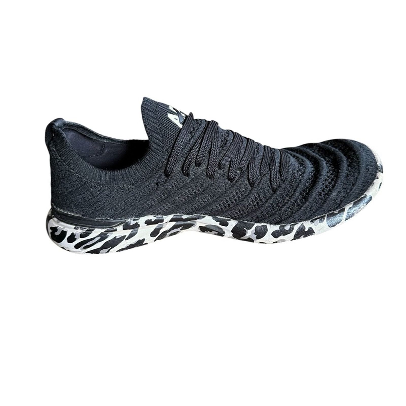 Athletic Propulsion Labs APL Techloom Wave Shoes - Size 8 - Black/Asteroid Leopard Size US 8 / IT 38 - 8 Thumbnail