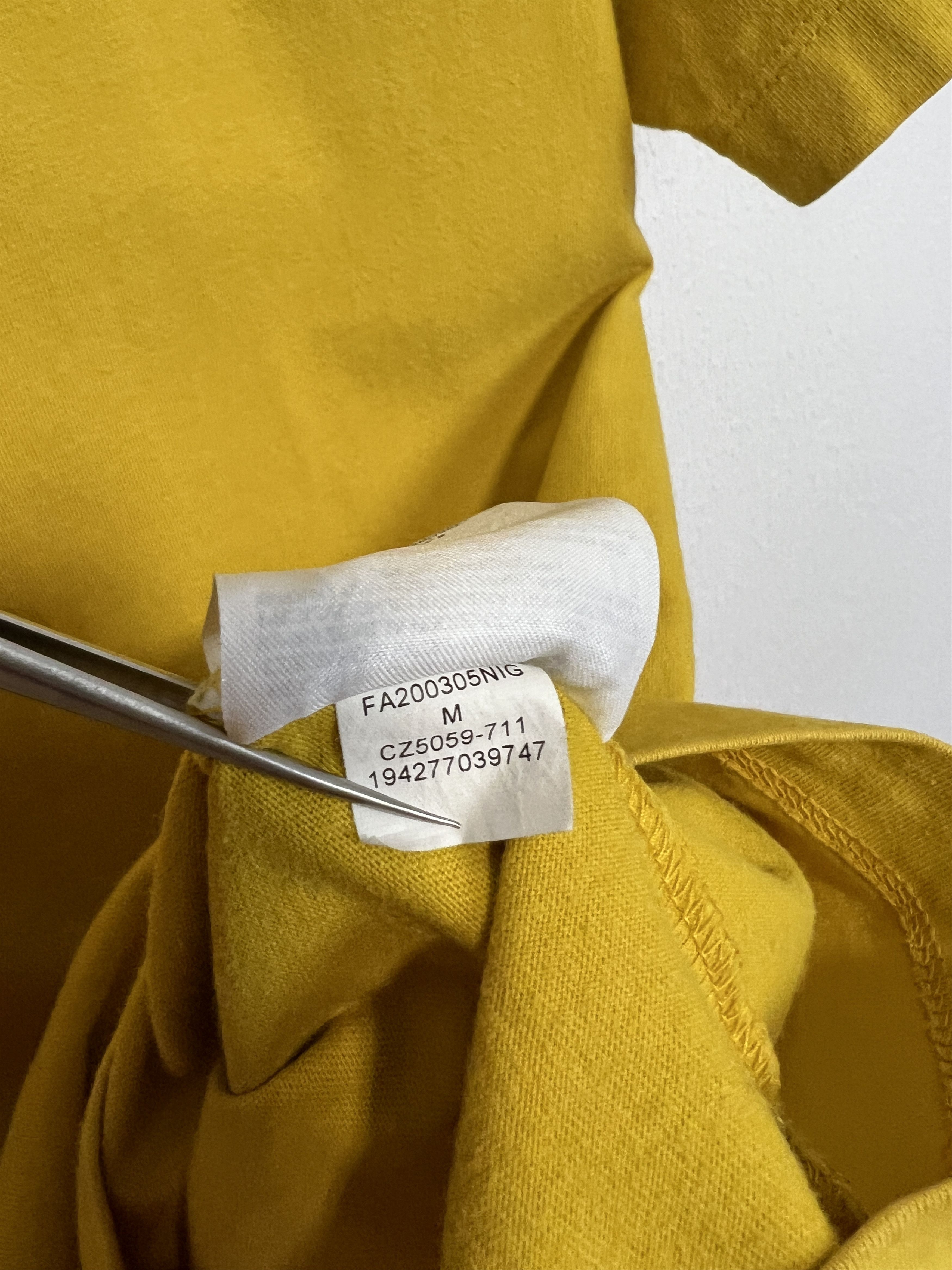 Nike Jordan Flight Essentials Yellow Shirt Tee Jersey Trikot Rare Size US M / EU 48-50 / 2 - 6 Thumbnail
