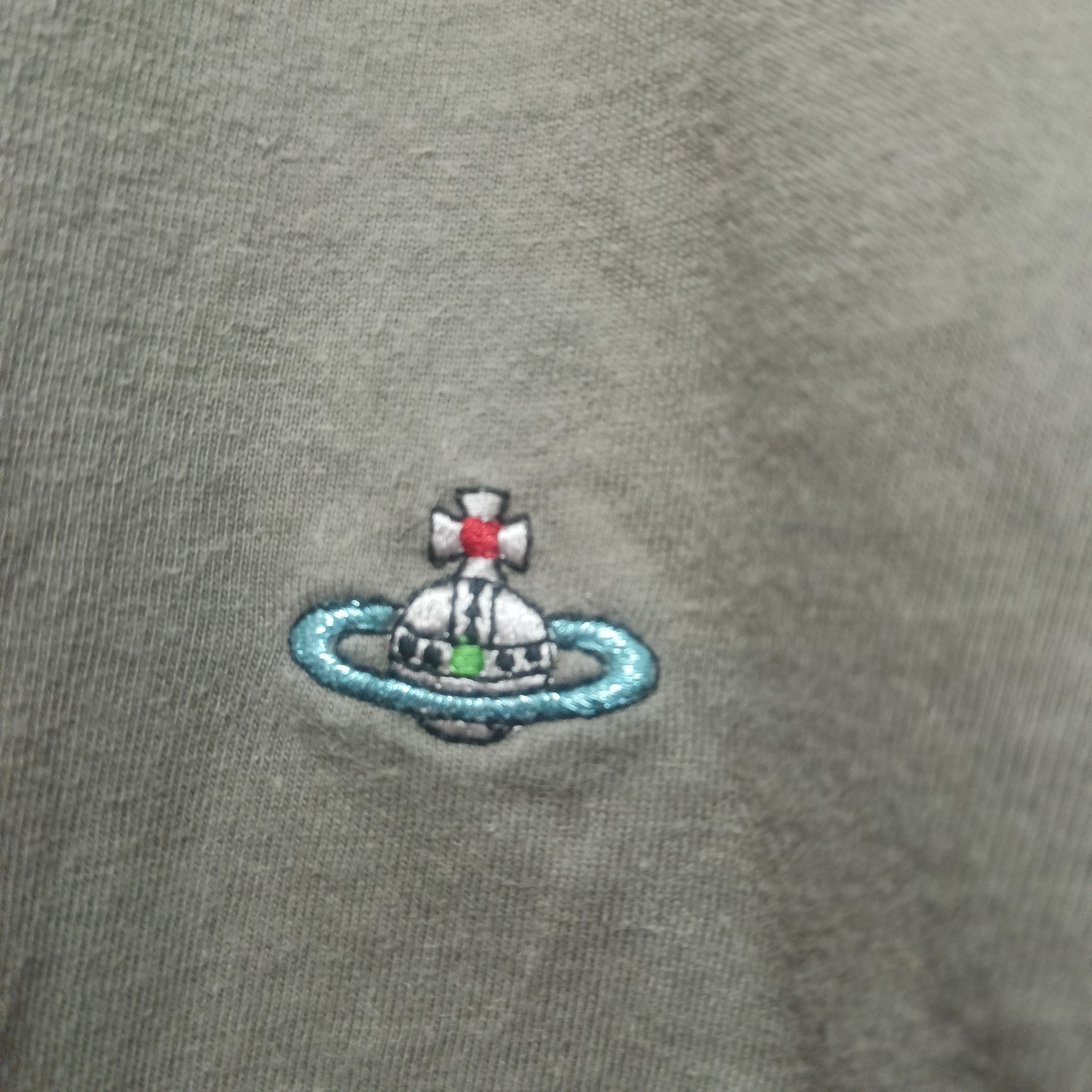 Vivienne Westwood Vtg Vivienne Westwood embroidered Small logo Long Sleeve Size US L / EU 52-54 / 3 - 3 Thumbnail