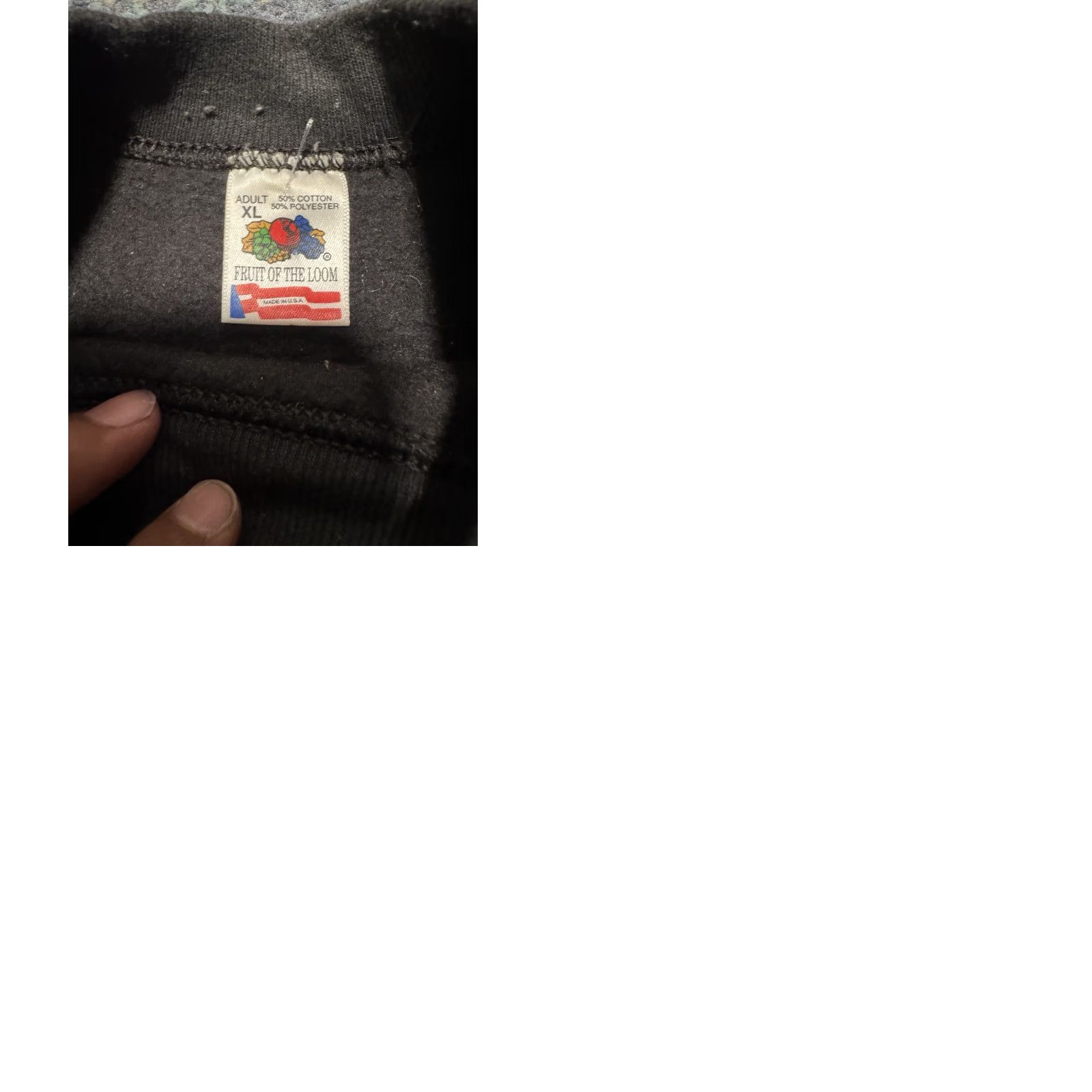 Fruit Of The Loom VINTAGE Donald Trump Plaza Casino Sweatshirt FOTL USA Size XL Black Men Pullover Crew Neck Size US XL / EU 56 / 4 - 10 Thumbnail