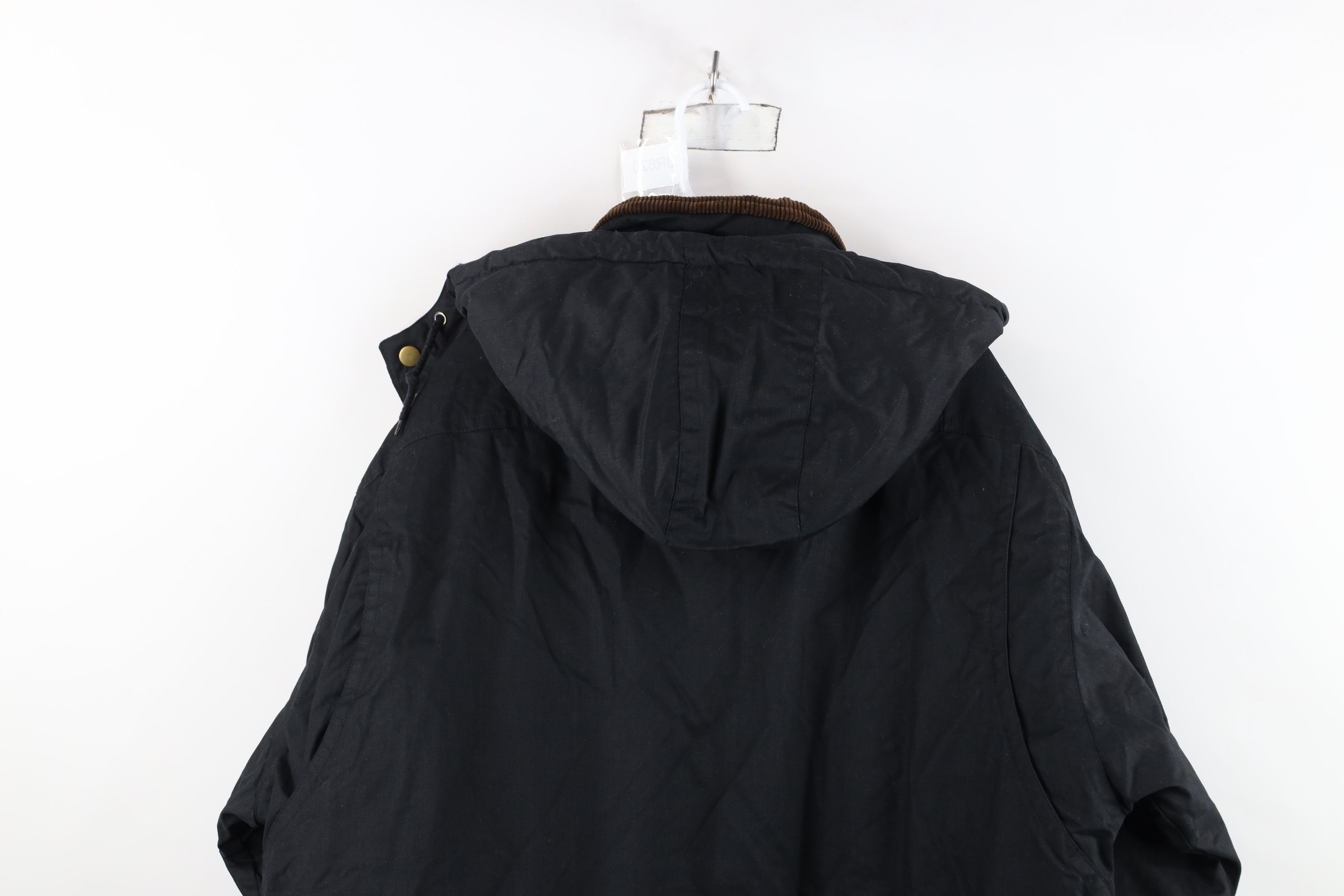Vintage Vintage 90s Streetwear Heavyweight Hooded Puffer Jacket Size US XL / EU 56 / 4 - 14 Thumbnail