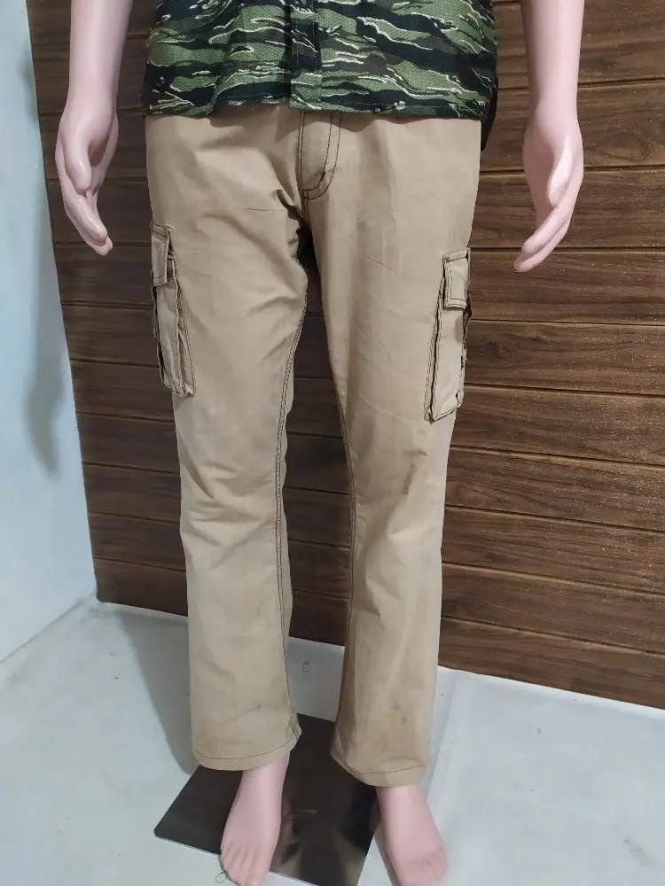 Michel Klein Vintage Michel Klein Homme pin stripe Cargo Pants Size US 32 / EU 48 - 13 Thumbnail