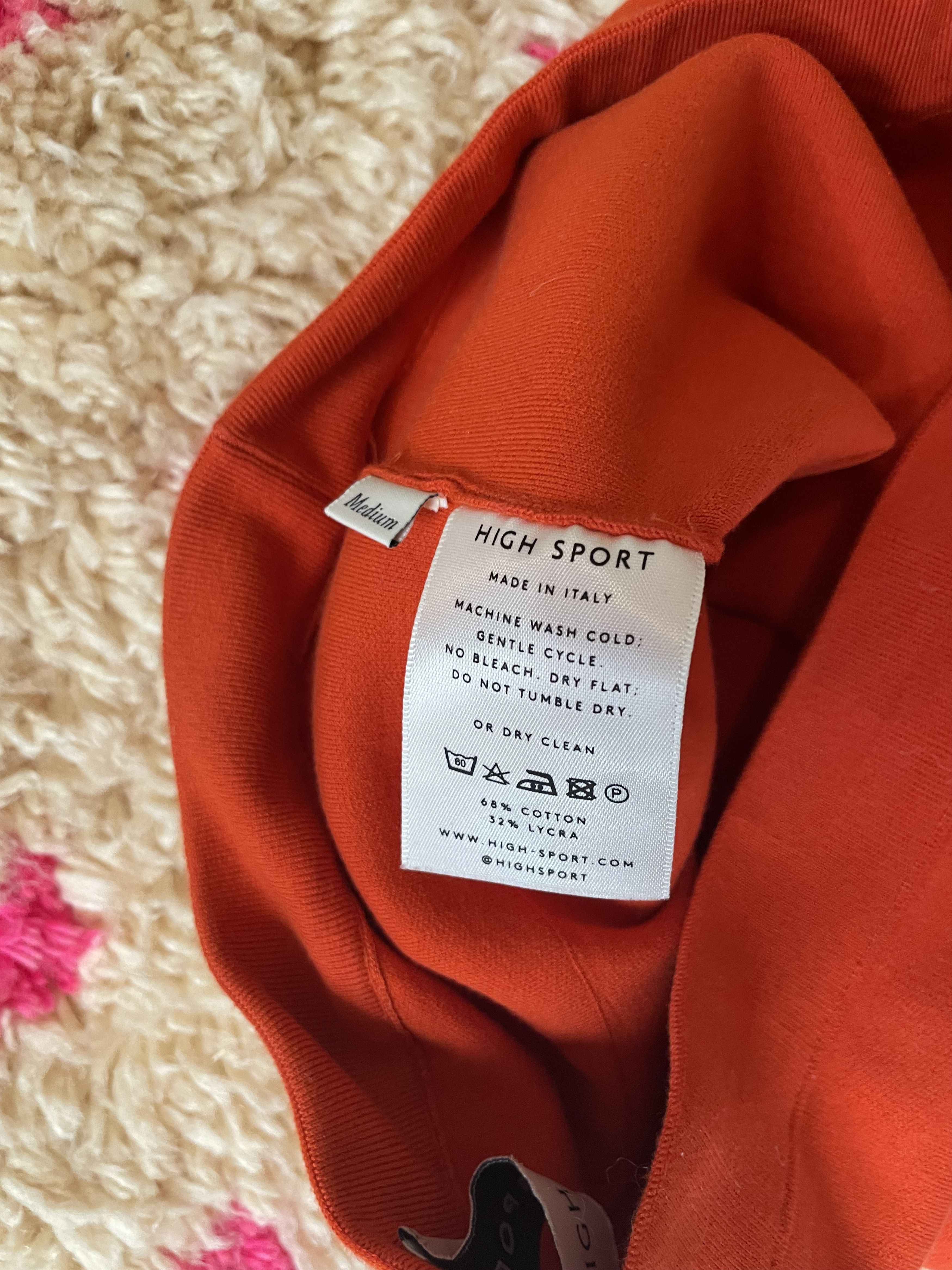 High Sport High Sport Cropped kick flare red orange pull on pant Size 27" / US 4 / IT 40 - 3 Thumbnail