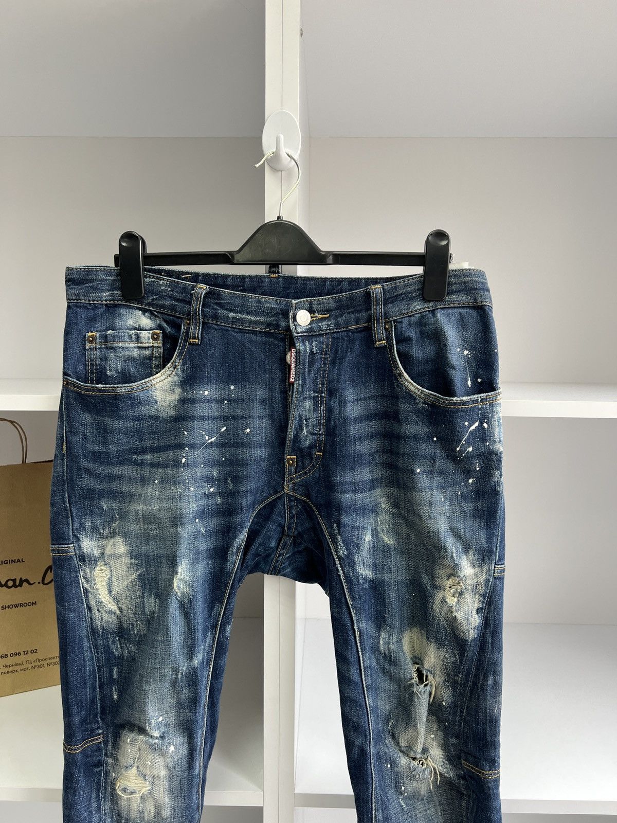 Dsquared2 × Vintage Vintage Dsquared2 Luxury Denim Jeans Size US 34 / EU 50 - 7 Thumbnail
