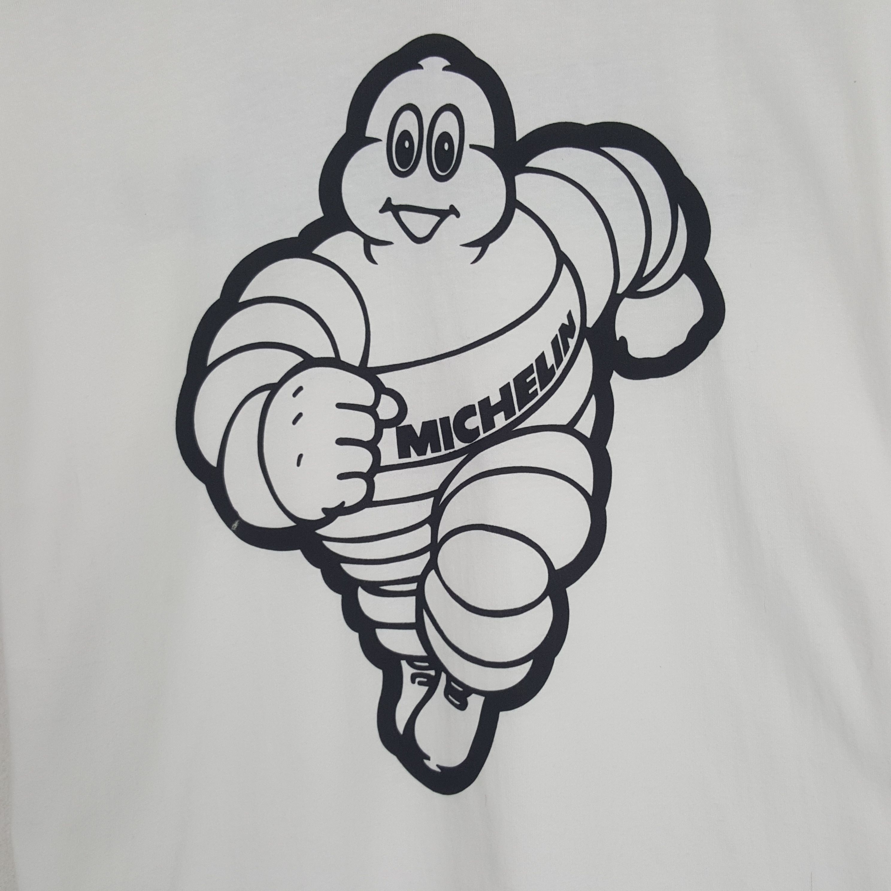 Japanese Brand × Vintage Vintage The Tire Michelin Big Logo Tshirt Size US L / EU 52-54 / 3 - 4 Thumbnail