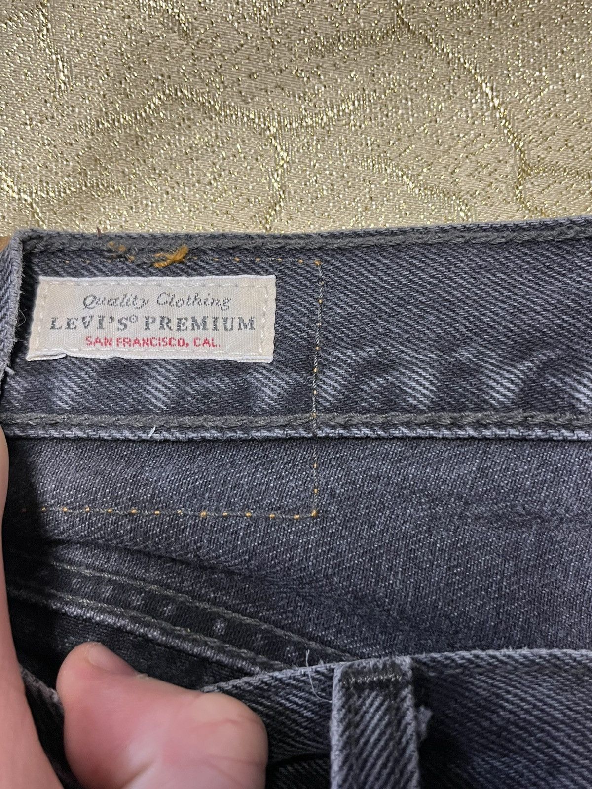 Levi's × Vintage Bedazzled Black Levi jeans Size 26" / US 2 / IT 38 - 5 Thumbnail