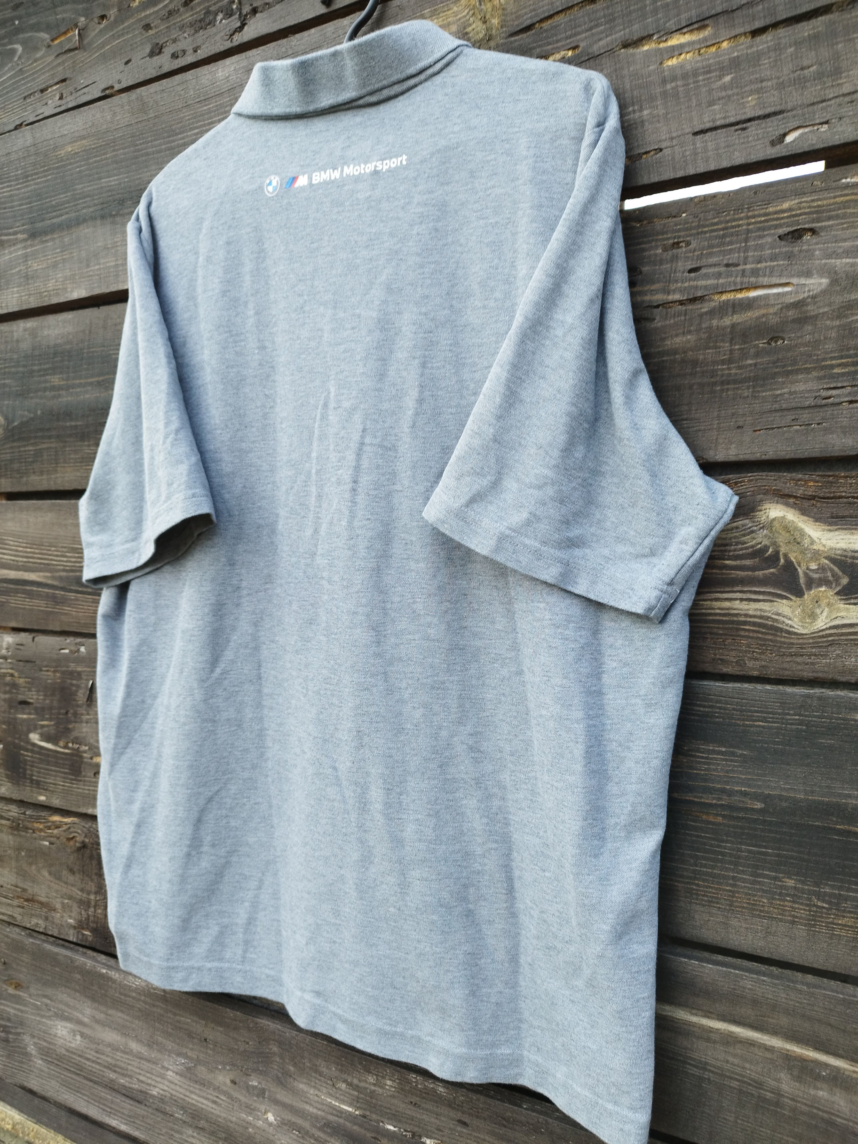 BMW × Puma Puma x BMW Motorsport M Series Polo Shirt - Grey Size US XL / EU 56 / 4 - 9 Thumbnail