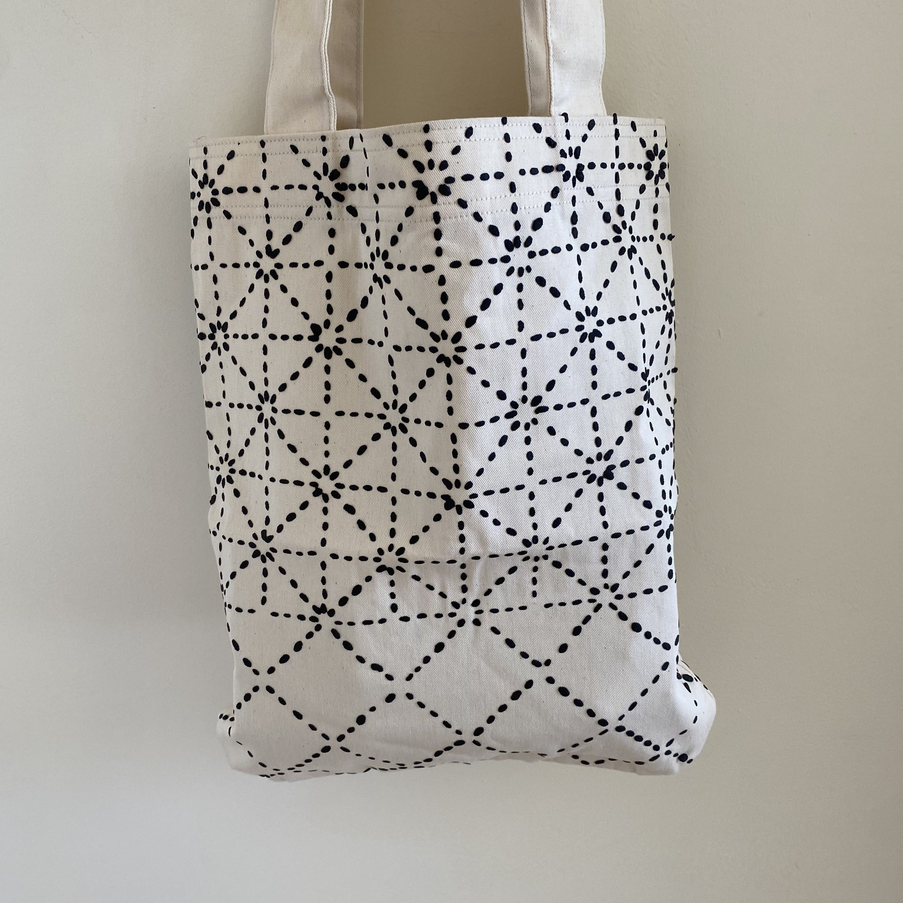 Kapital Kapital Kountry Sashiko Print Small Tote Size ONE SIZE - 5 Thumbnail