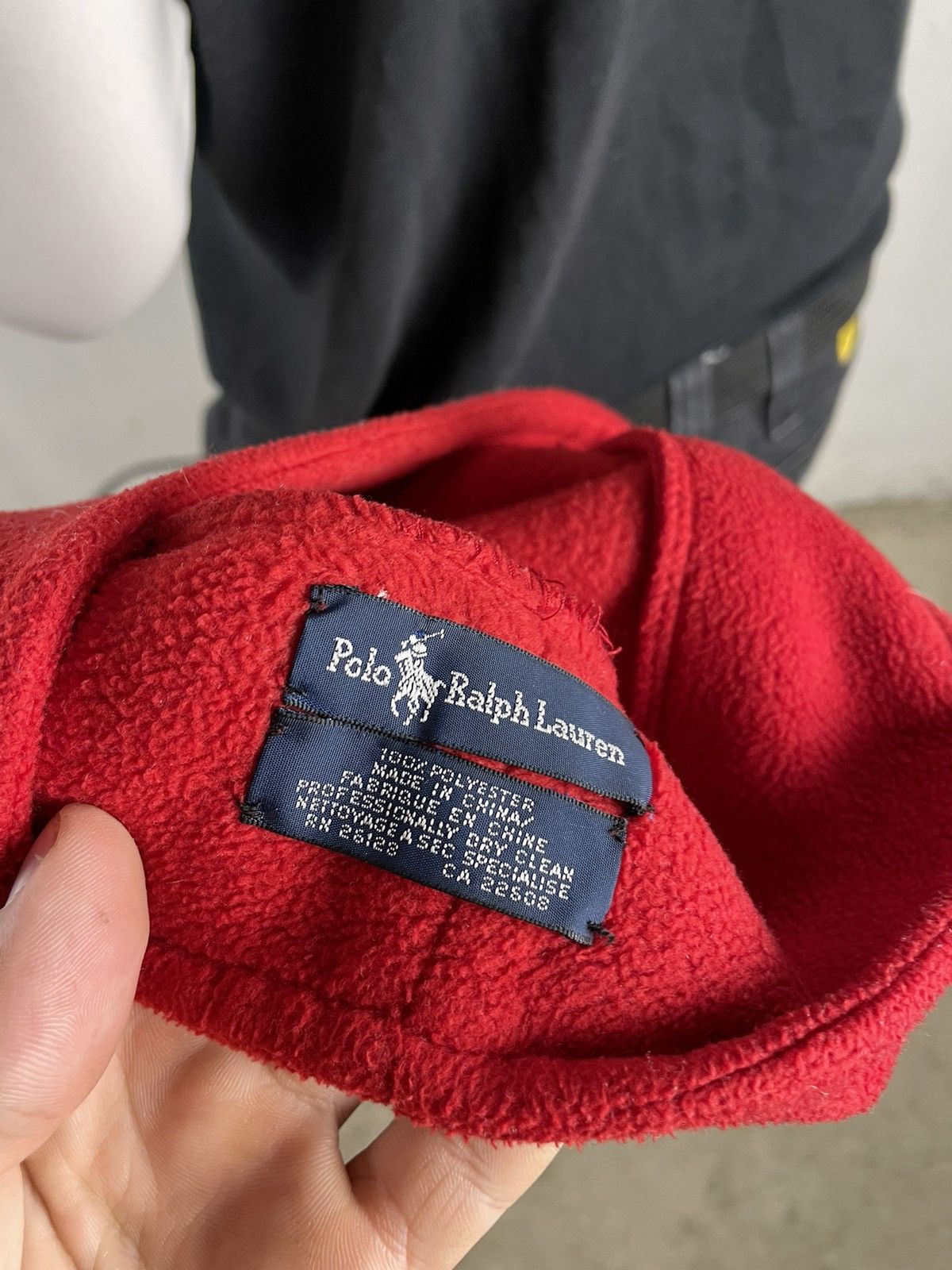 Polo Ralph Lauren × Vintage Polo Sport Vintage Fleece hat Size ONE SIZE - 3 Thumbnail