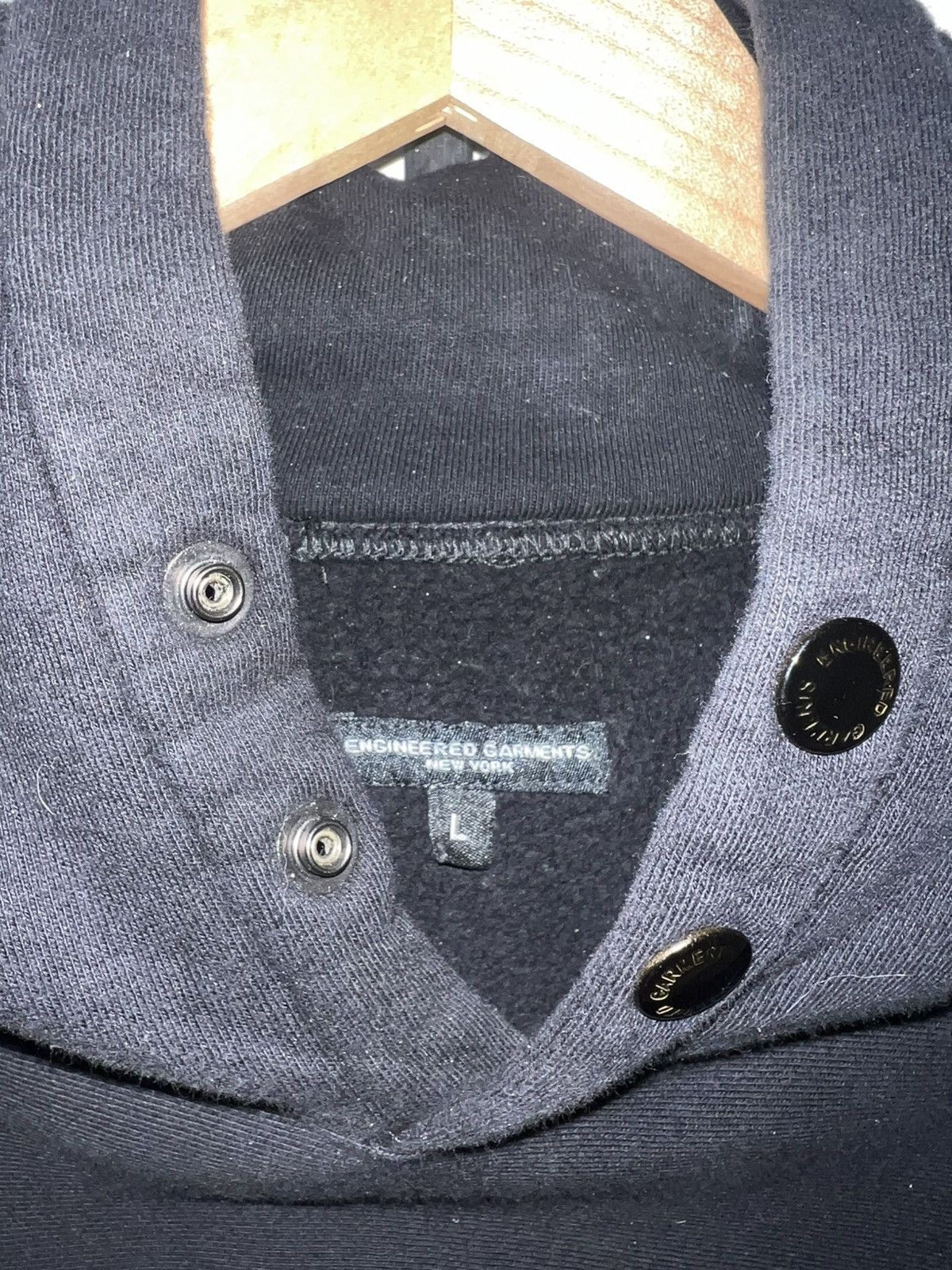 Engineered Garments Raglan Hoodie Size US L / EU 52-54 / 3 - 2 Thumbnail